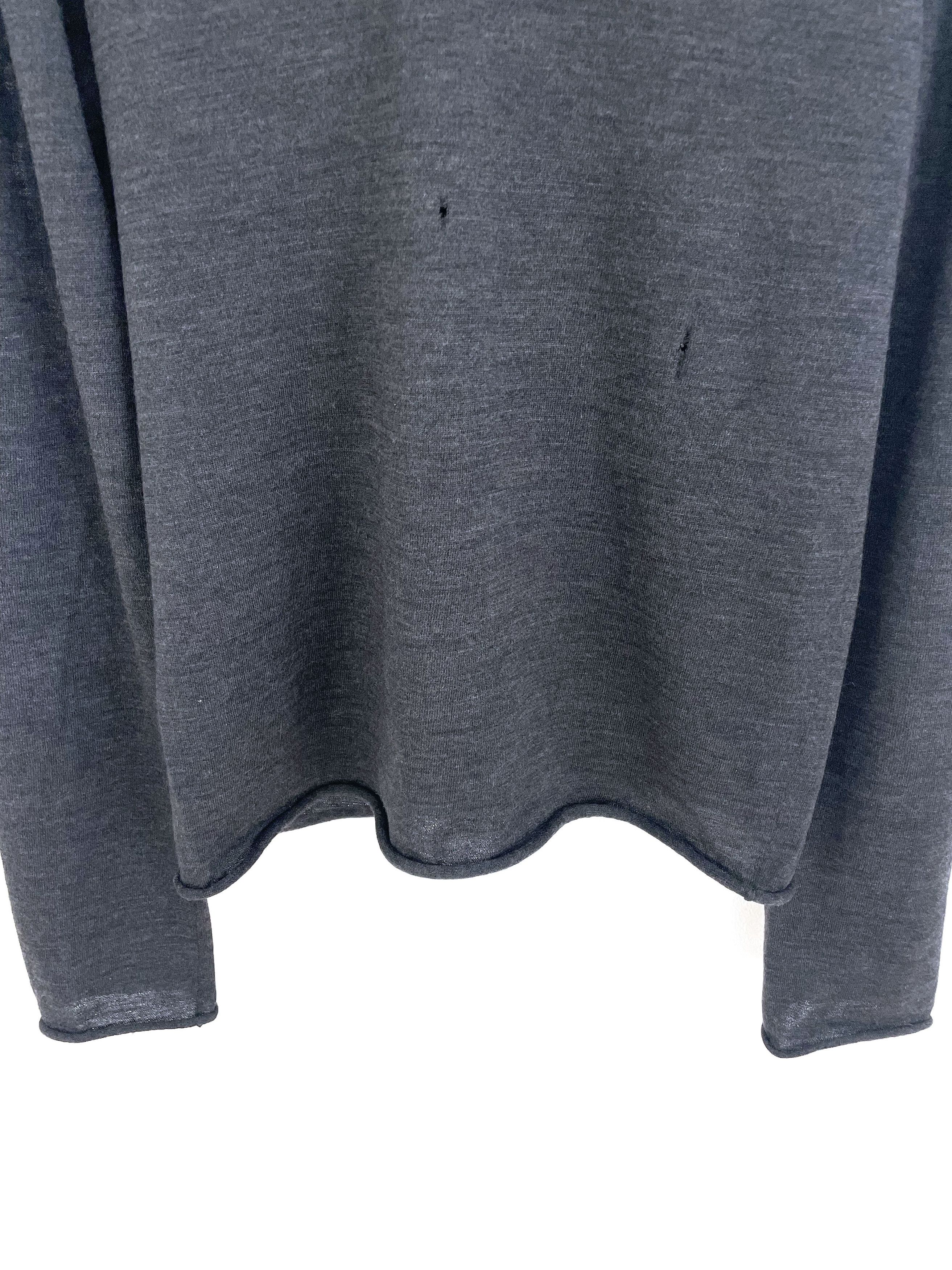 Yohji Yamamoto AW06 Distressed Wool Sweater Size US S / EU 44-46 / 1 - 5 Thumbnail