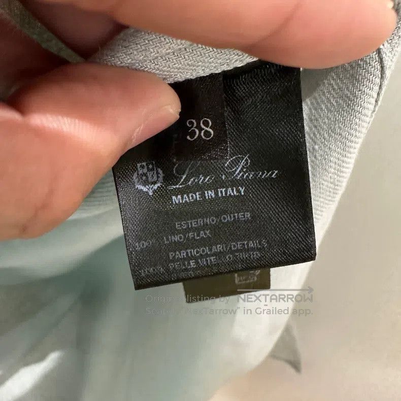 Loro Piana Loro Piana 25SS Resort Collection Gold Buttoned Leather-Li Size XS / US 0-2 / IT 36-38 - 4 Thumbnail