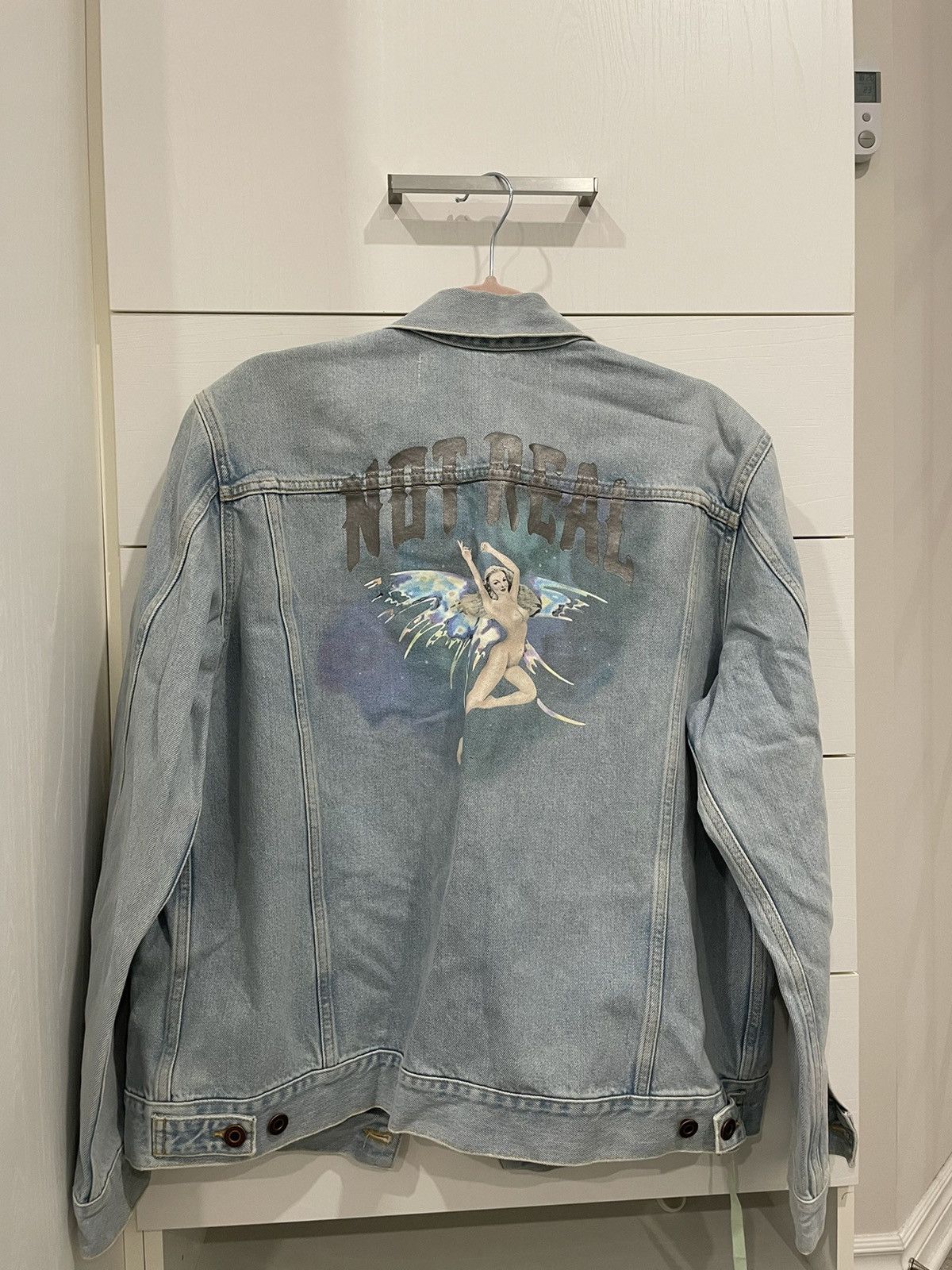 Off-White Off-White “Not Real” Denim Jacket Size US M / EU 48-50 / 2 - 2 Thumbnail