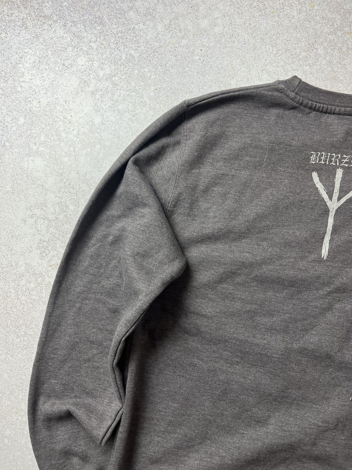 Band Tees Vintage Burzum 2013 Norwegian Hard Black Metal Sweatshirt Size US M / EU 48-50 / 2 - 6 Thumbnail