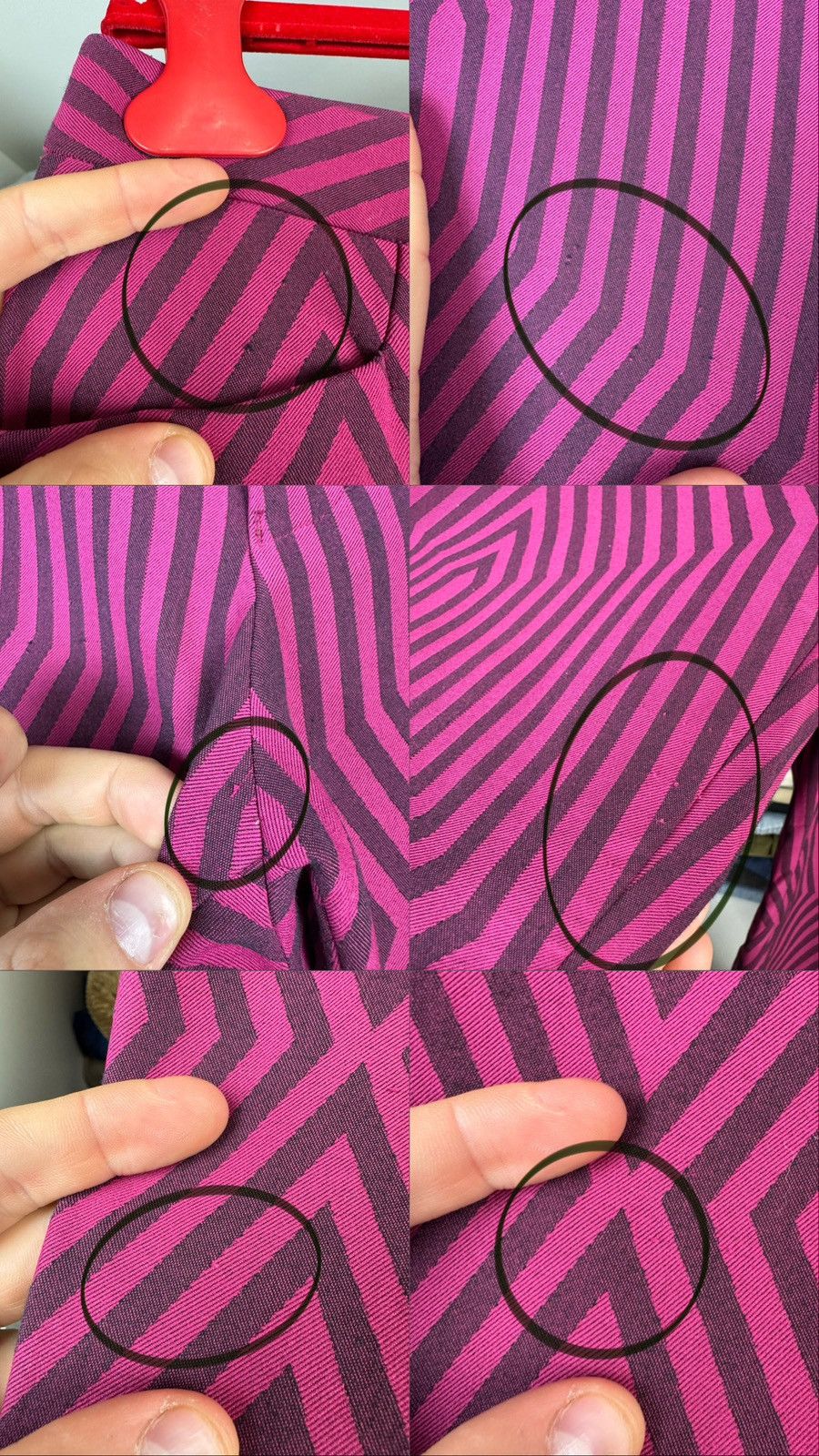 Issey Miyake Issey Miyake Women's Geometric Print Pants Size 3 Size 27" / US 4 / IT 40 - 17 Thumbnail