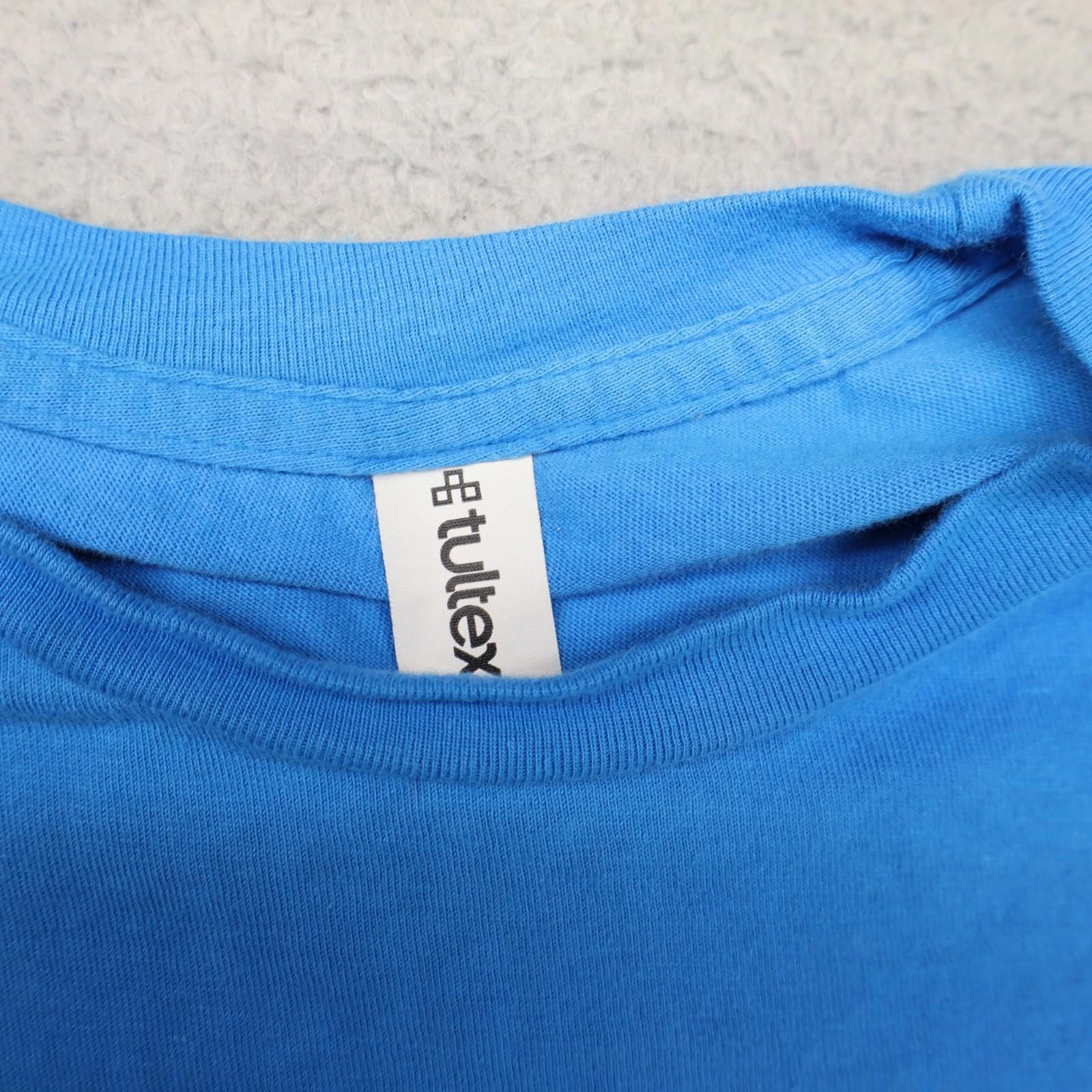 Other Bud Light Shirt Mens XL Blue Tultex Beer Promo Crew Size US XL / EU 56 / 4 - 3 Thumbnail