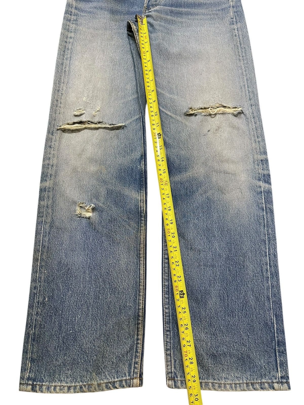 Levi's Vintage 80s Levis 501 Blue Faded Wash Distressed Style Jeans Size US 30 / EU 46 - 14 Thumbnail
