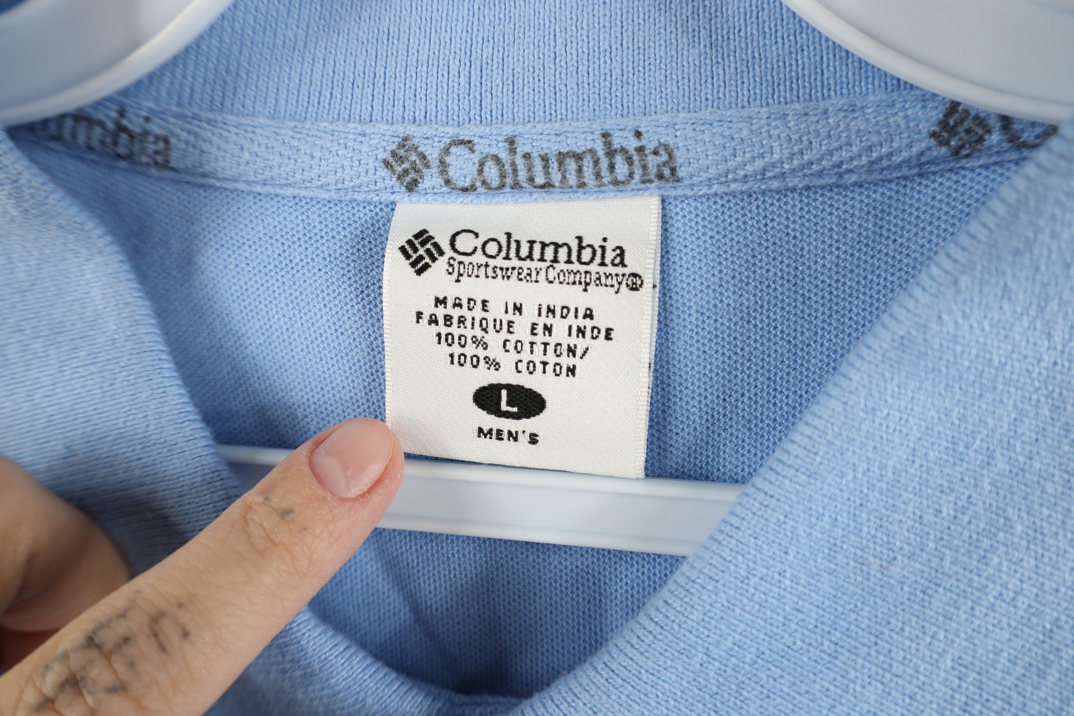 Columbia Vintage Columbia Spell Fish Baggy Fit Collared Polo Shirt Size US L / EU 52-54 / 3 - 6 Thumbnail
