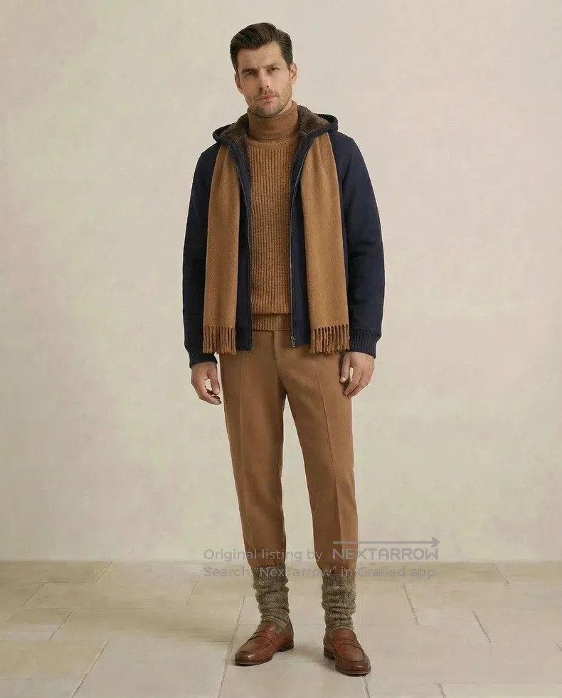 Loro Piana Loro Piana size 188*45 100% Vicuna Camelid Wool Scarf Size ONE SIZE - 2 Thumbnail