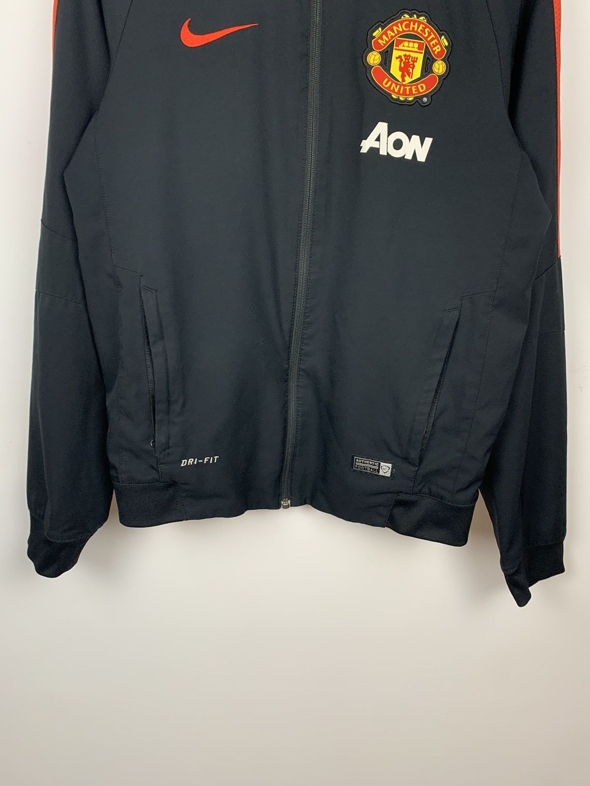 Nike Nike Manchester United Soccer Football Nylon Track Jacket Size US S / EU 44-46 / 1 - 3 Thumbnail
