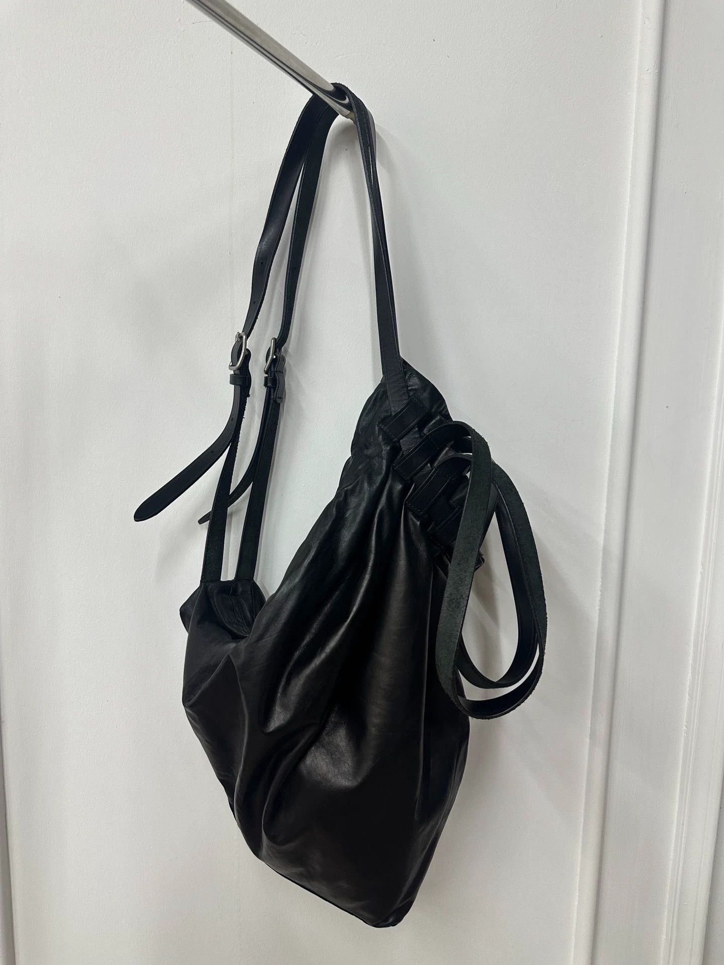 Yohji Yamamoto Yohji Yamamoto POUR HOMME Drawstring Nomad Bag Size ONE SIZE - 1 Thumbnail