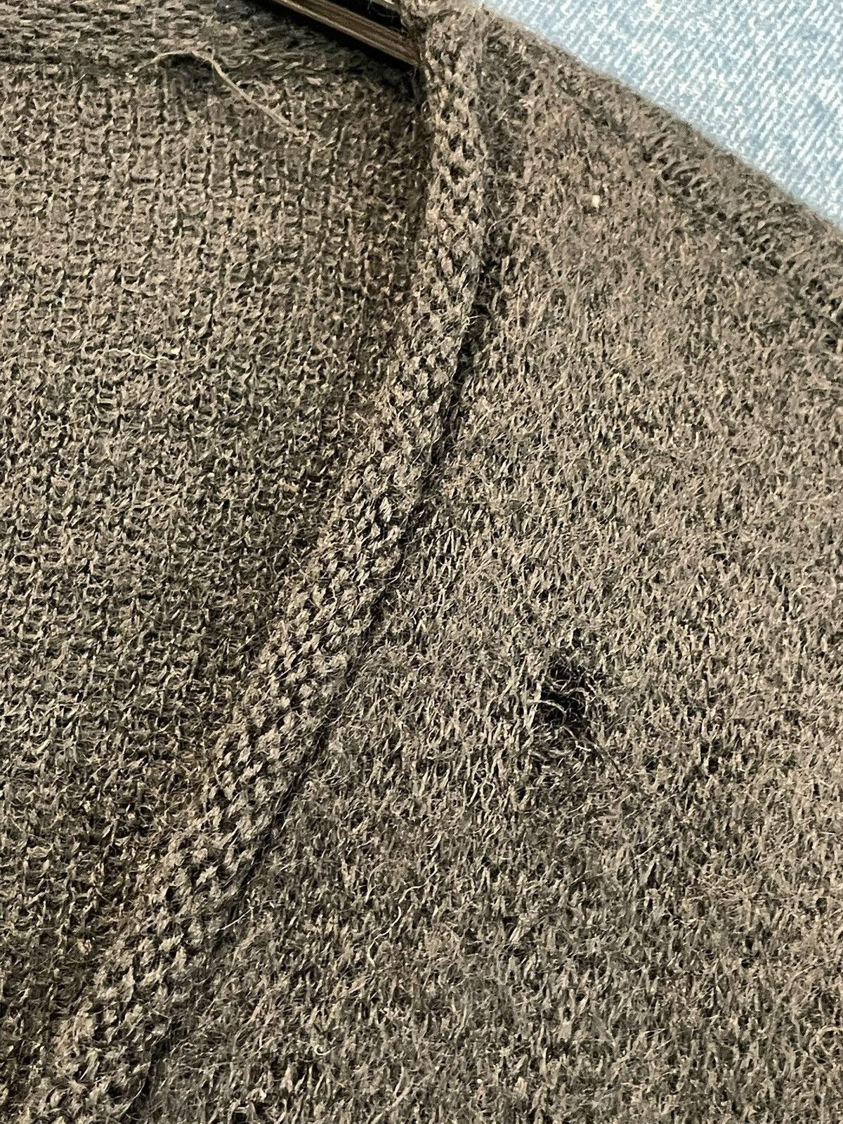 Sasquatchfabrix Black Cardigan factory distressed Size US XL / EU 56 / 4 - 4 Thumbnail