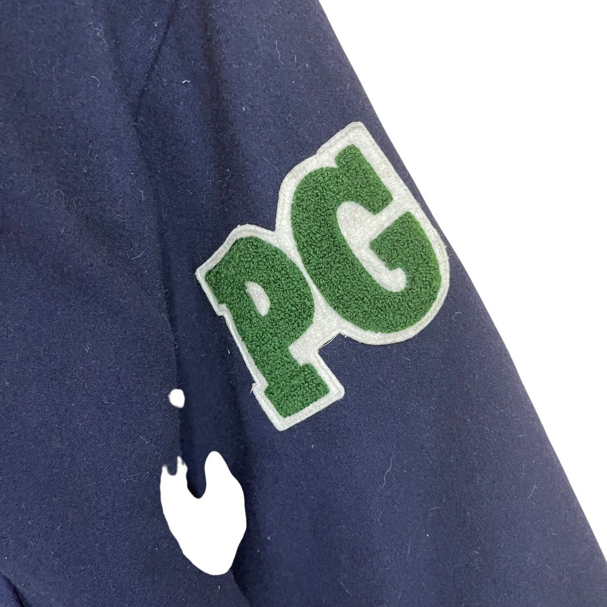 Vintage Vintage Musing Wear Penguin Big Logo Wool Varsity Jacket Size US S / EU 44-46 / 1 - 8 Thumbnail