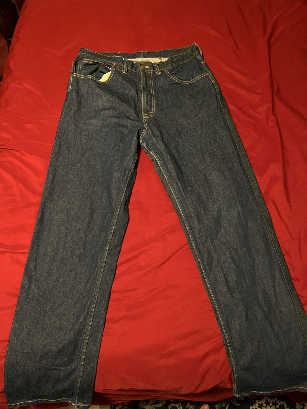 Engineered Garments Engineered Garment X Lee mismatched panel selvage denim Size US 36 / EU 52 - 1 Thumbnail