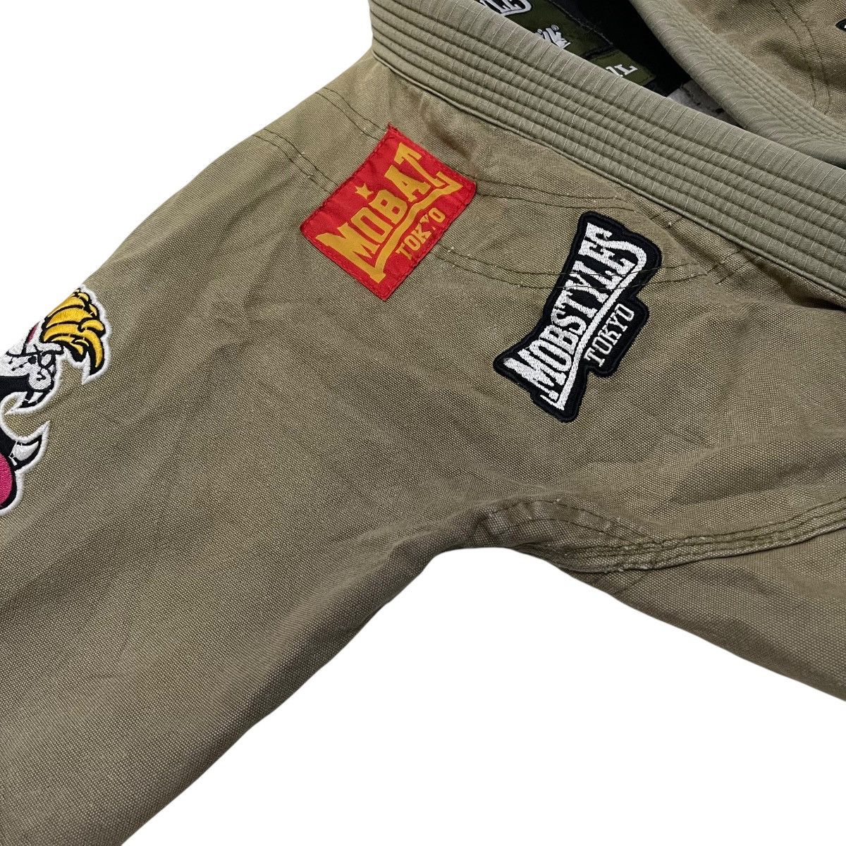 Japanese Brand Vintage Mobstyles Tokyo Scramble Patches Buttonless Jacket Size US M / EU 48-50 / 2 - 14 Thumbnail