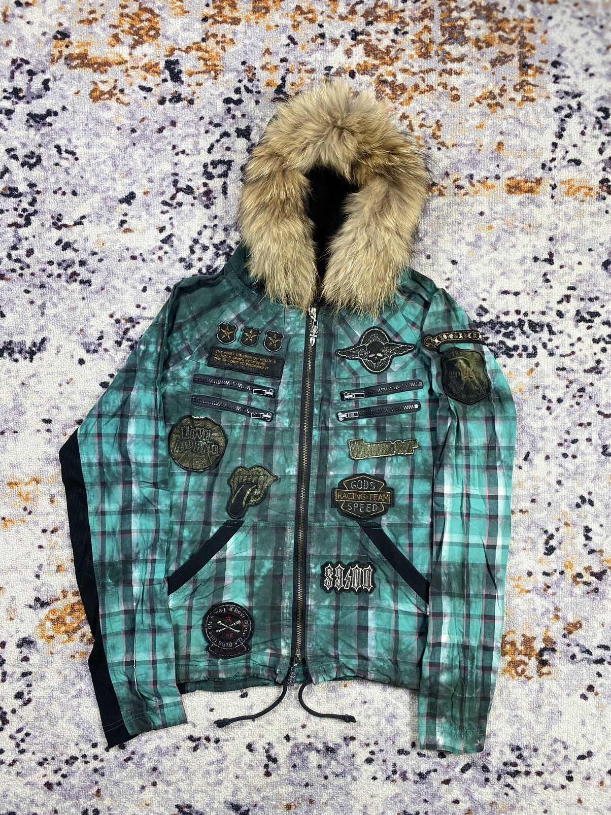 Japanese Brand Gothic Punk Seditionaries Style Fur japanese Zip 2 Hoodie Size US M / EU 48-50 / 2 - 1 Thumbnail