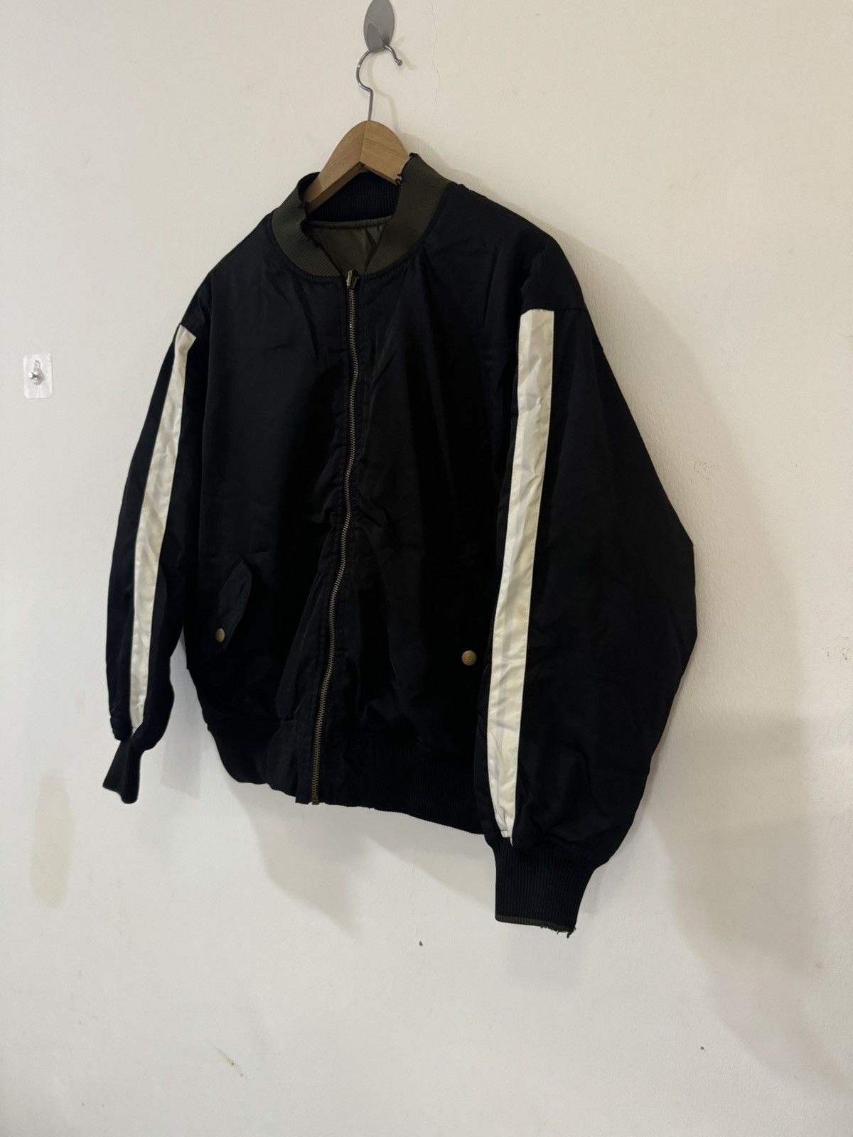 Japanese Brand × Vintage Vintage INGNI Reversible Bomber Jacket Size US M / EU 48-50 / 2 - 3 Thumbnail