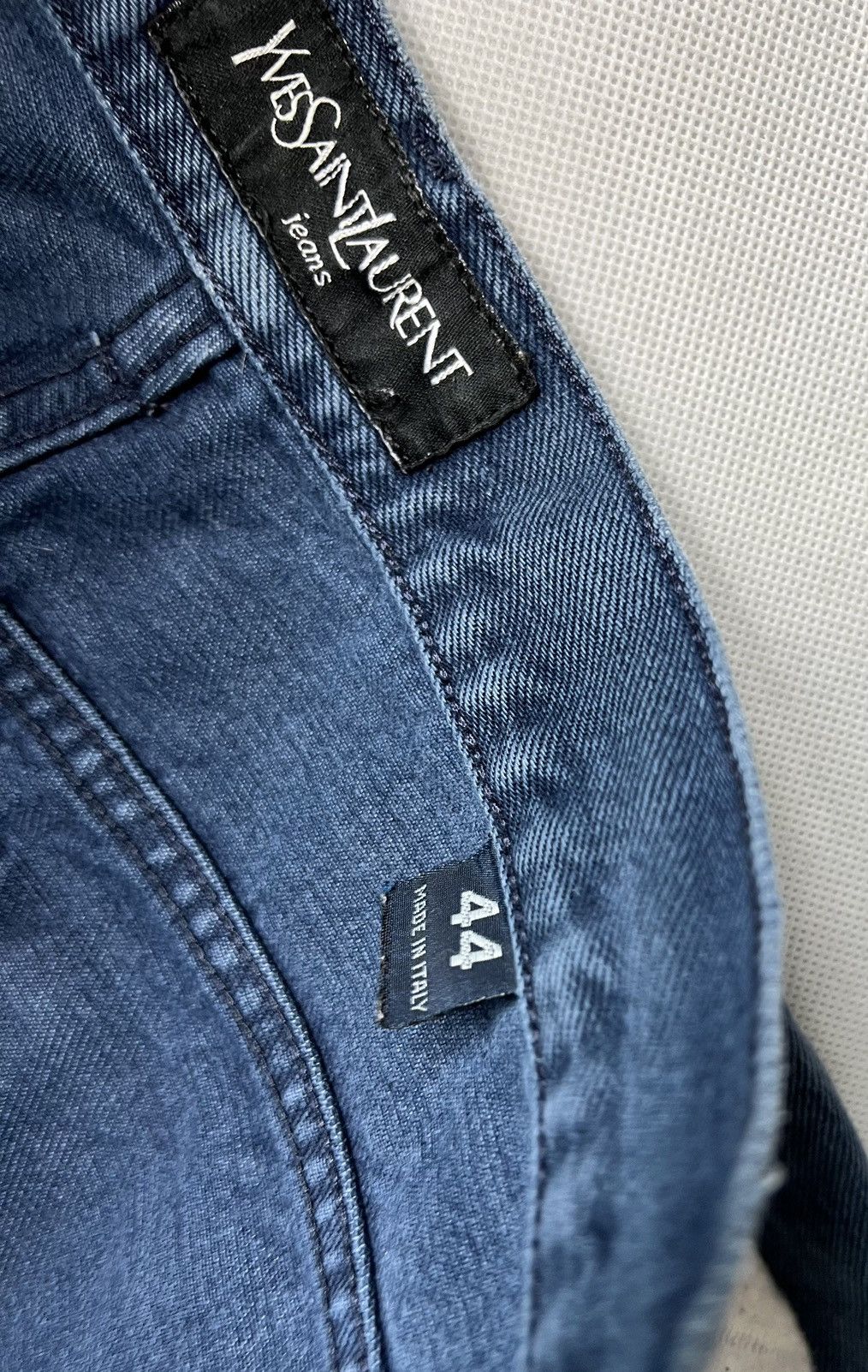 Yves Saint Laurent Baggy Pants Yves Saint Laurent Jeans Logo Vintage Size US 36 / EU 52 - 5 Thumbnail