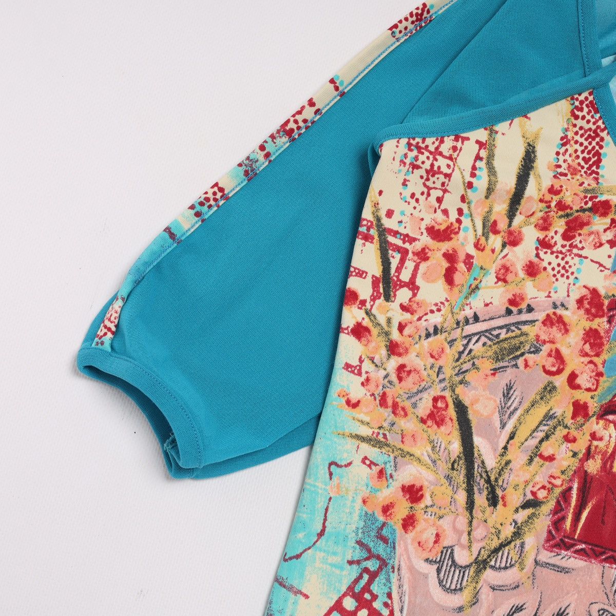 Other Save The Queen Mesh/Polyamide Printed Top Avantgarde Size S / US 4 / IT 40 - 4 Thumbnail