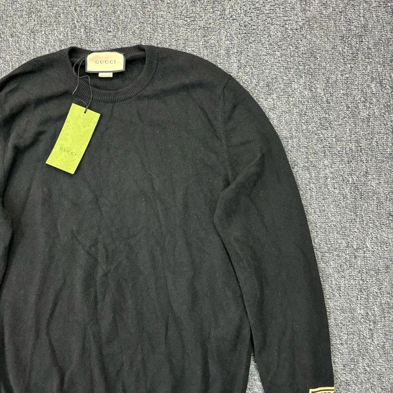 Gucci Gucci Round-lead mouth logo sweater 2501-Nextarrow Size US M / EU 48-50 / 2 - 2 Thumbnail