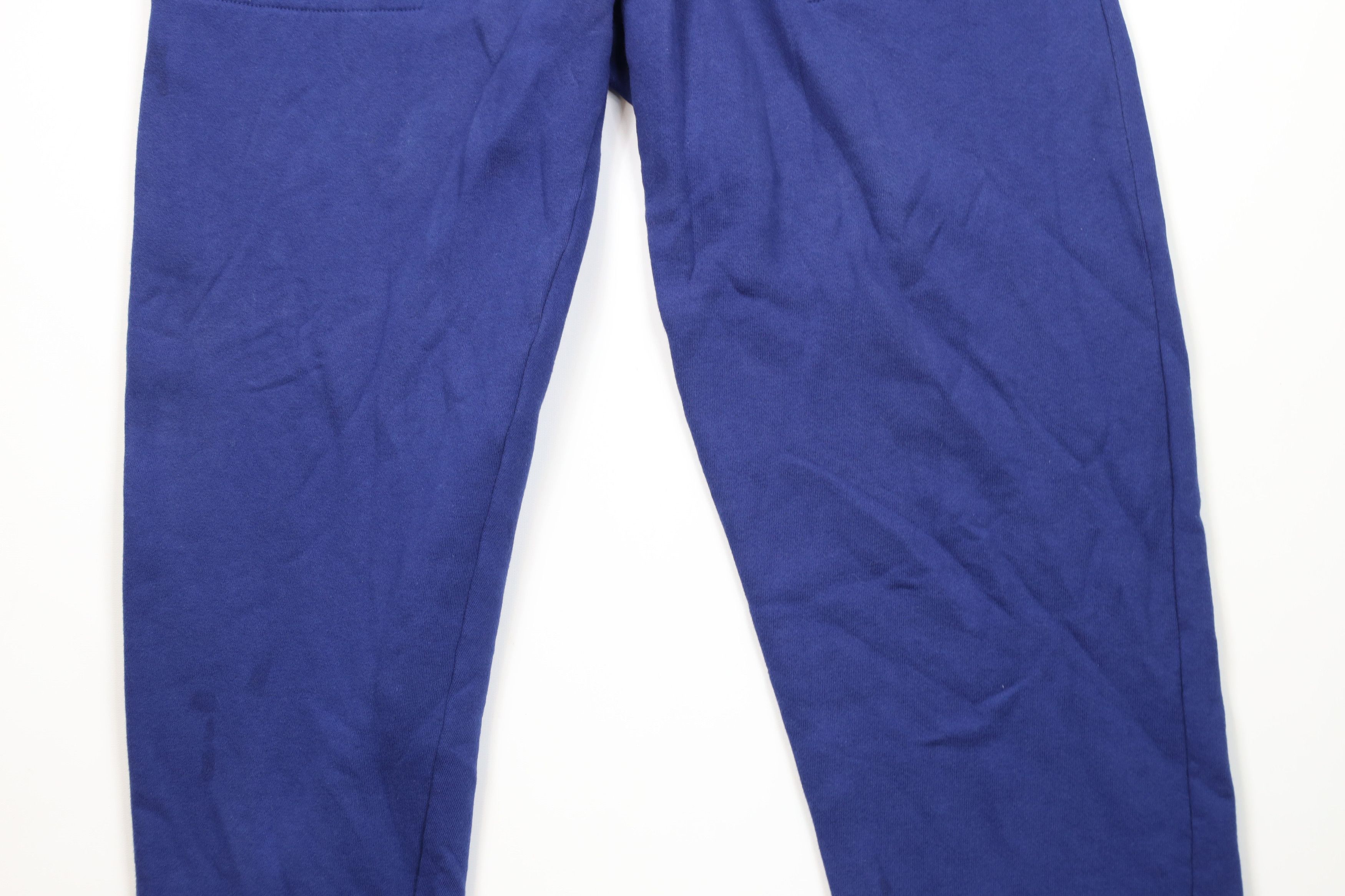 Lacoste Vintage 80s Izod Lacoste Sweatpants Joggers Pants Blue Size US 36 / EU 52 - 3 Thumbnail