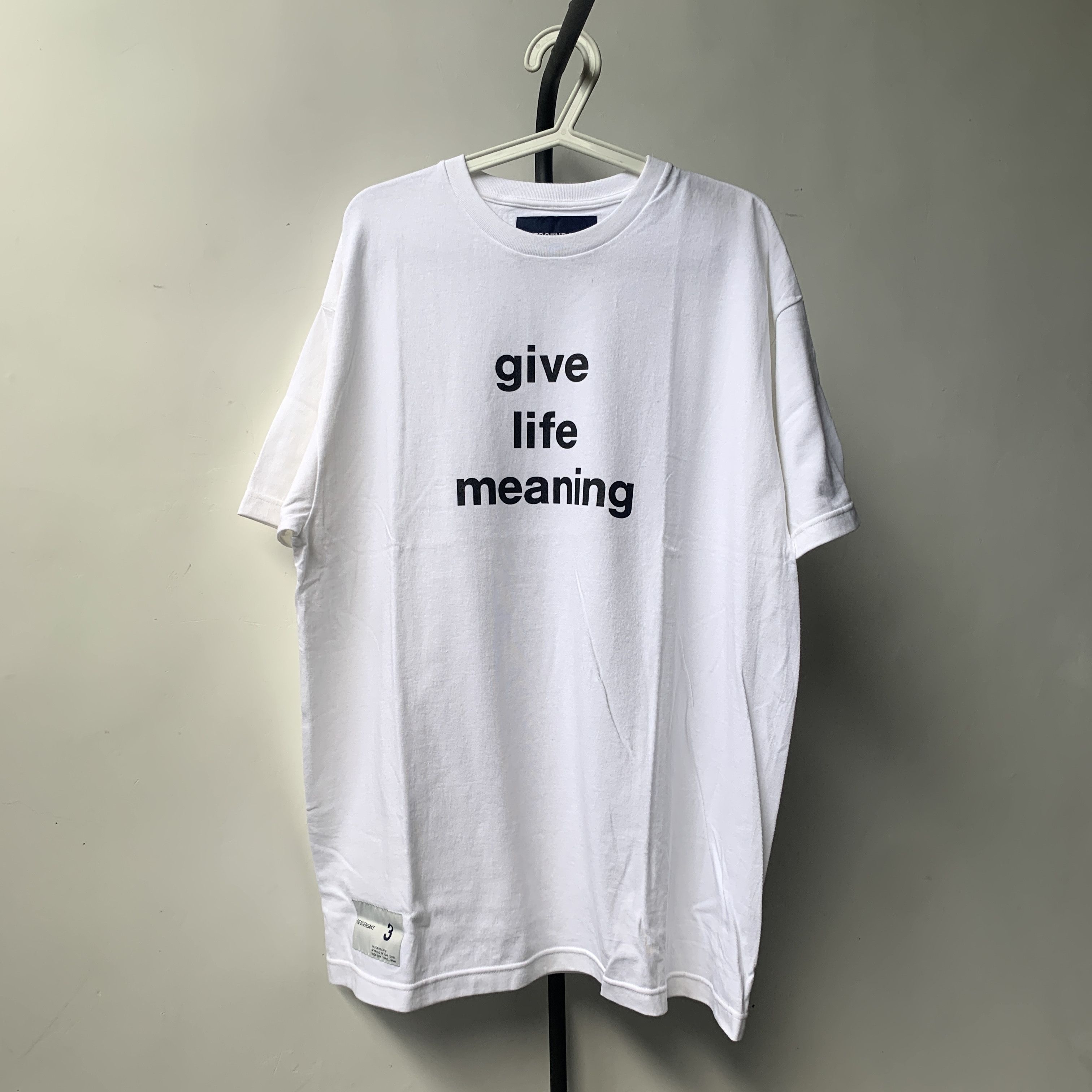Japanese Brand Descendant GLM SS Tee - White Size US L / EU 52-54 / 3 - 1 Thumbnail
