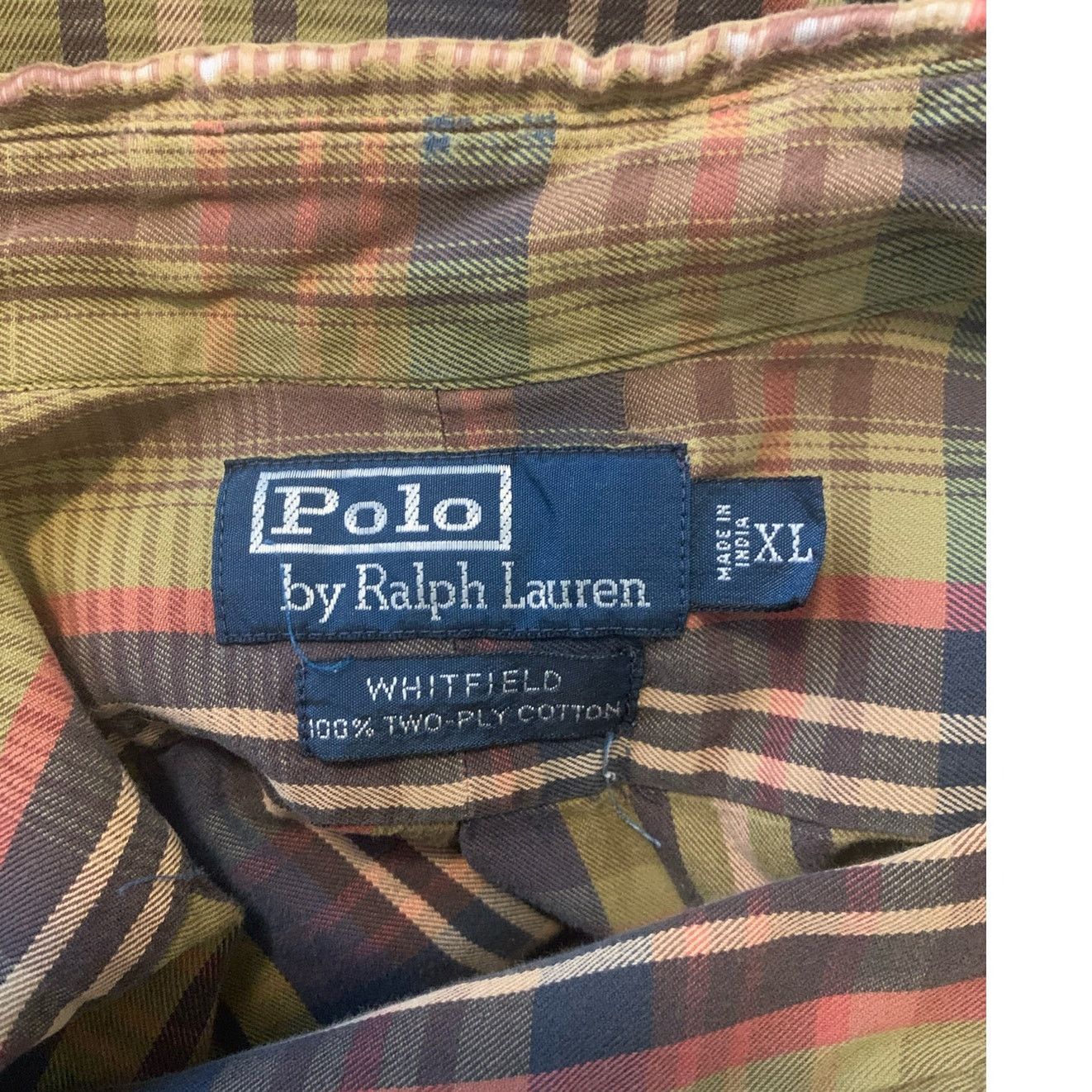 Ralph Lauren Ralph Lauren Polo plaid vintage button shirt size XL Size US XL / EU 56 / 4 - 3 Thumbnail
