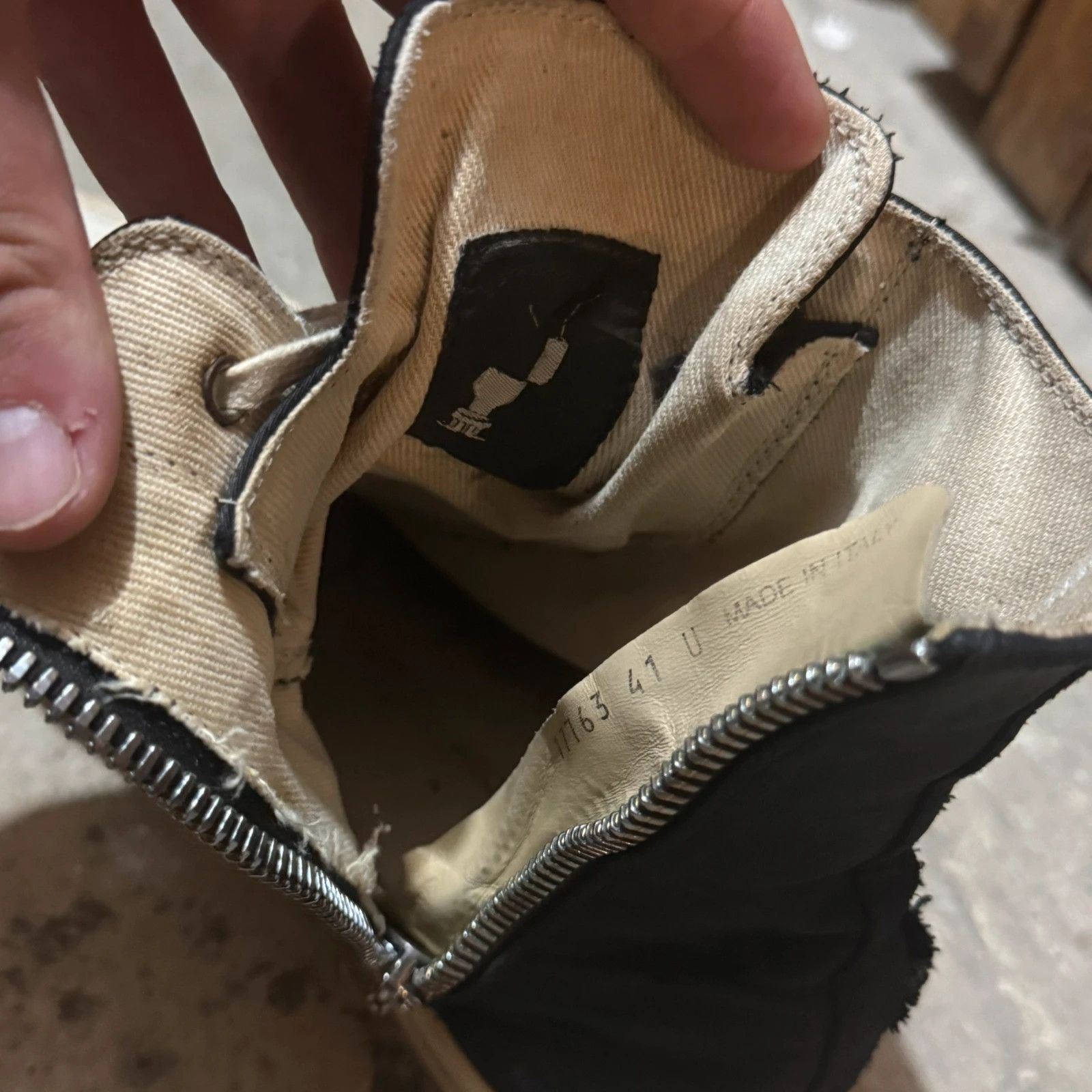 Rick Owens Rick owens drkshdw ramones logo high sneakers Size US 8 / EU 41 - 10 Thumbnail