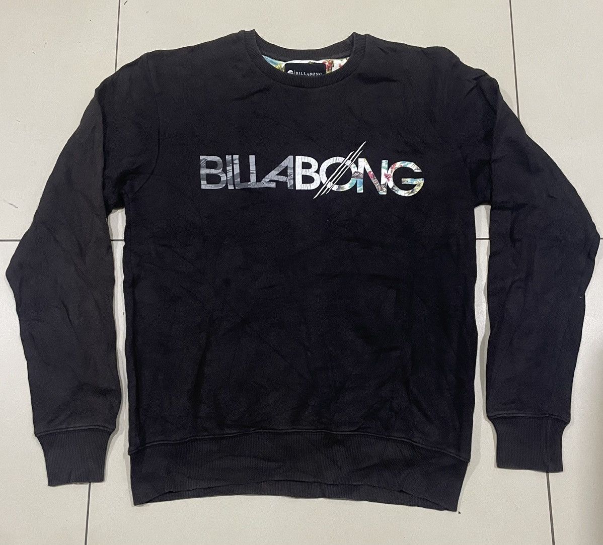 Billabong Billabong Spell Out Crewneck Sweatshirt Size US M / EU 48-50 / 2 - 1 Thumbnail