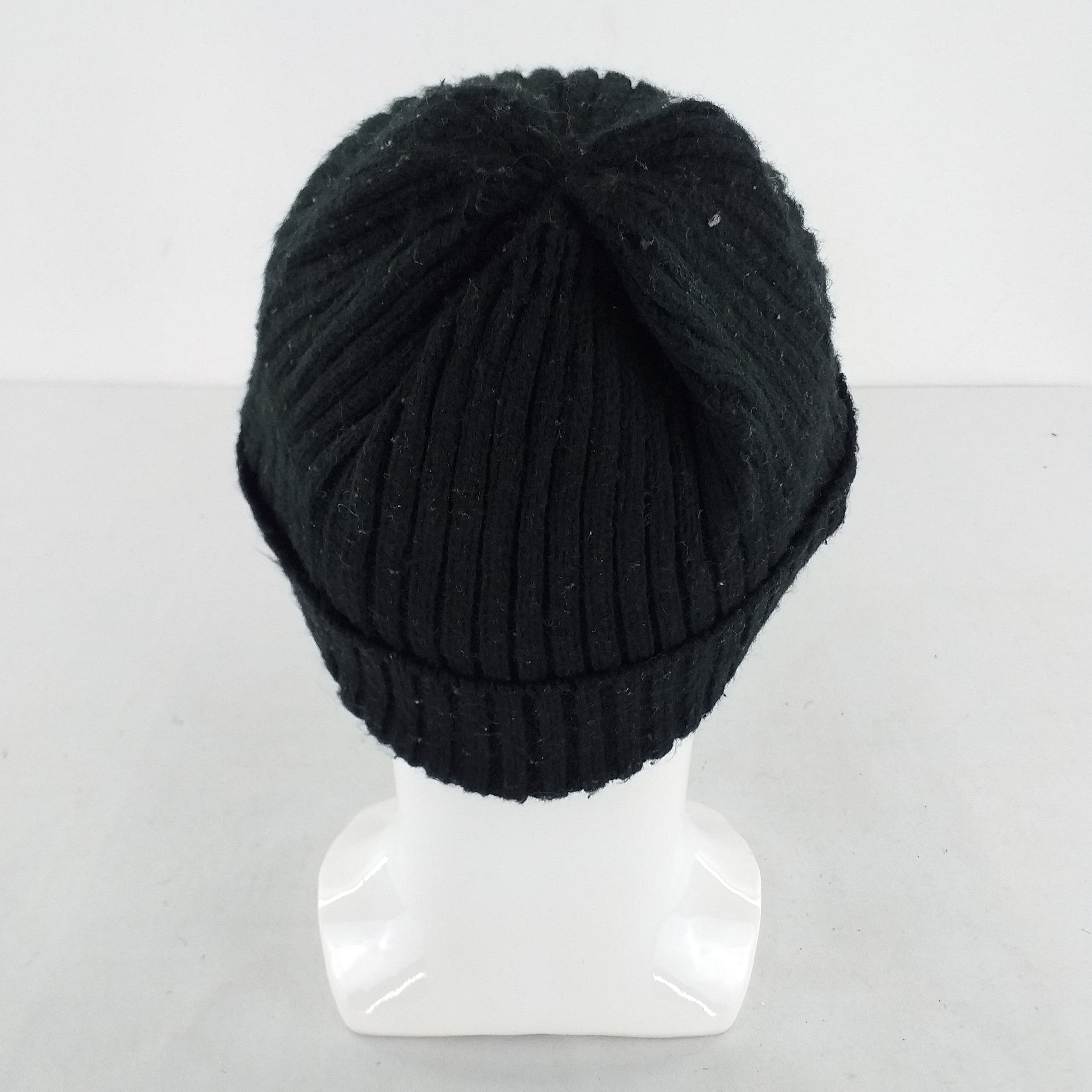 Japanese Brand Burger Image Embroidery Snow Cap Beanie Hat -BN480 Size ONE SIZE - 2 Thumbnail