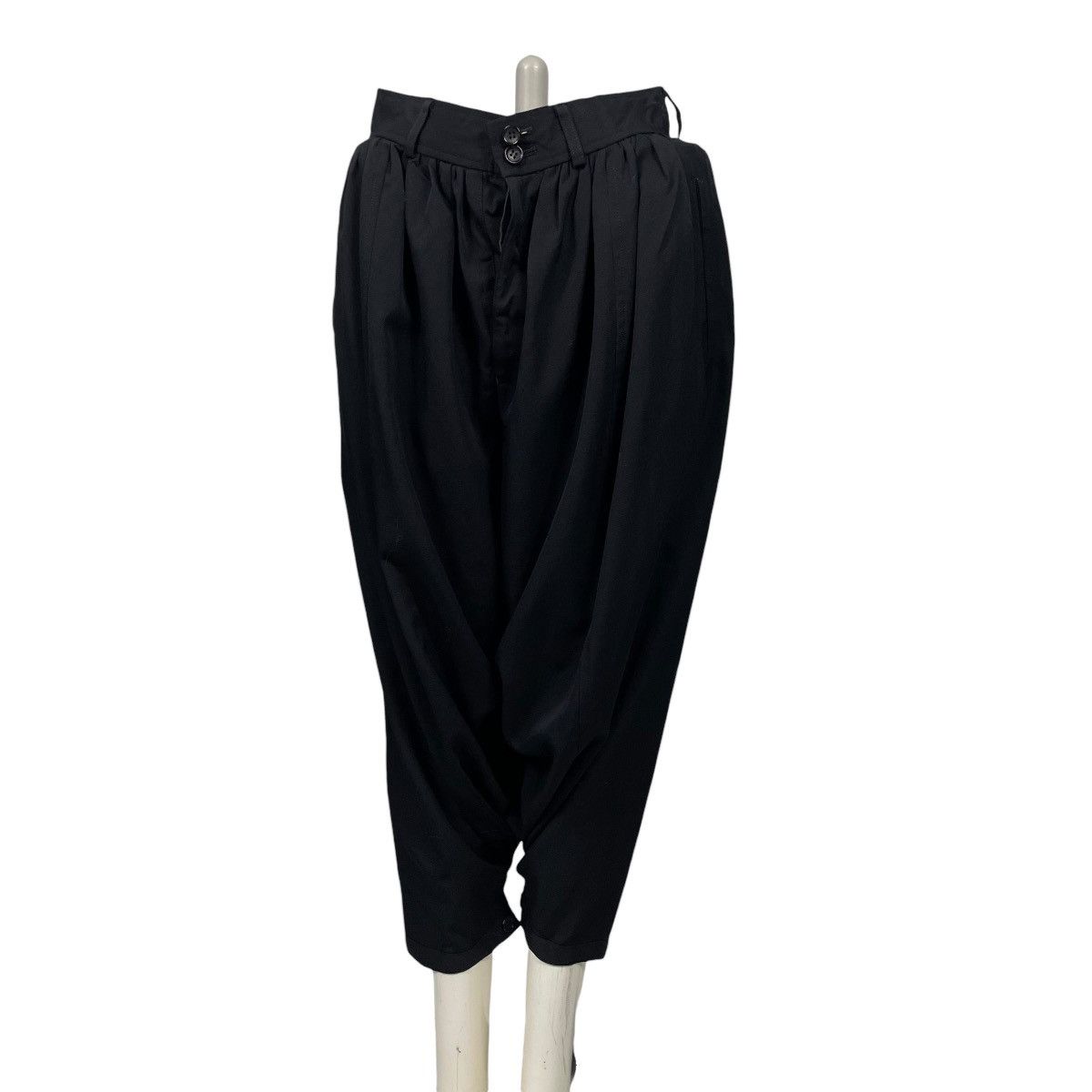 Comme des Garcons Vintage AD2005 Comme Des Garcons Low Crotch Wide Pants Size 26" / US 2 / IT 38 - 2 Thumbnail