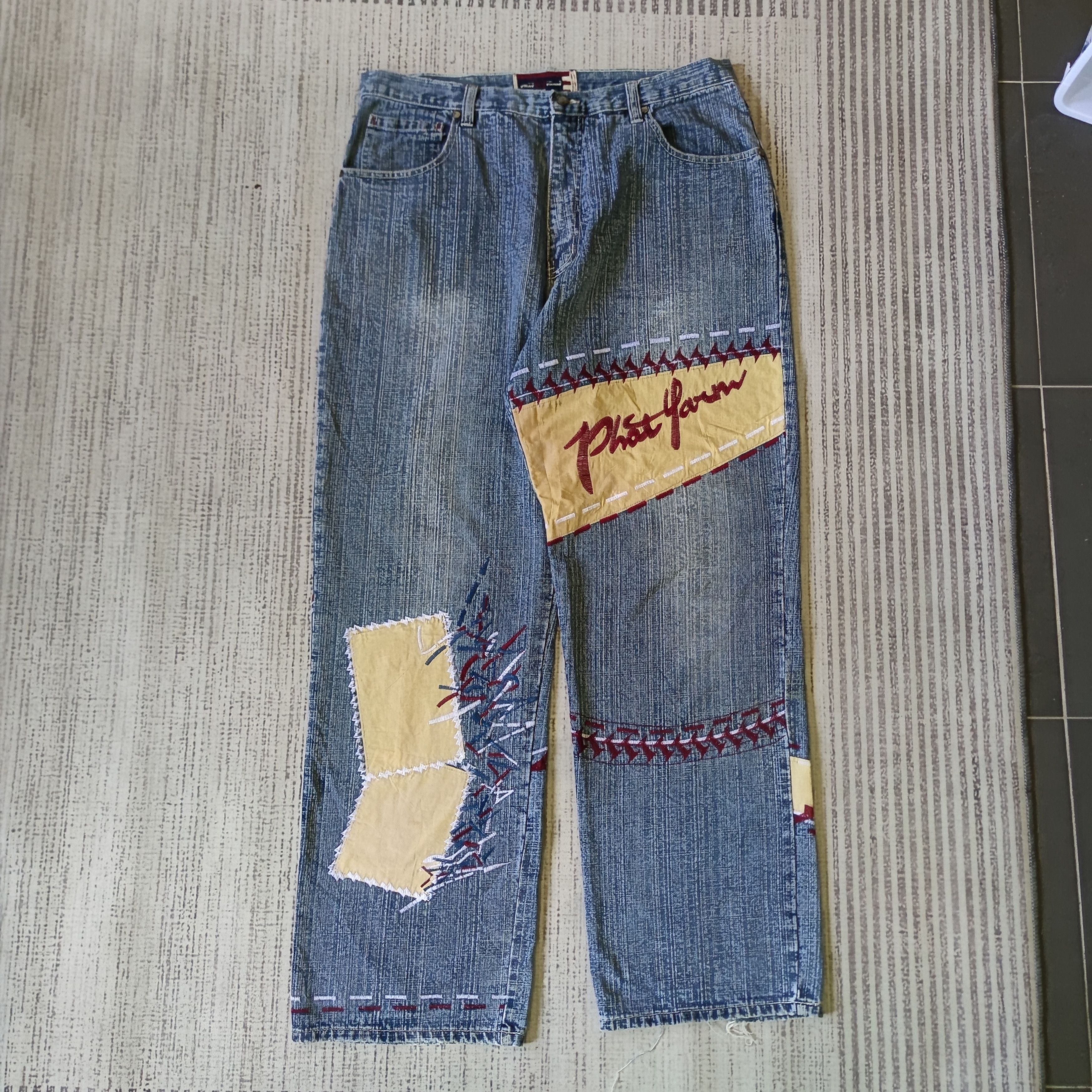 Phat Farm PHAT FARM BAGGY JEAN Size US 38 / EU 54 - 1 Thumbnail
