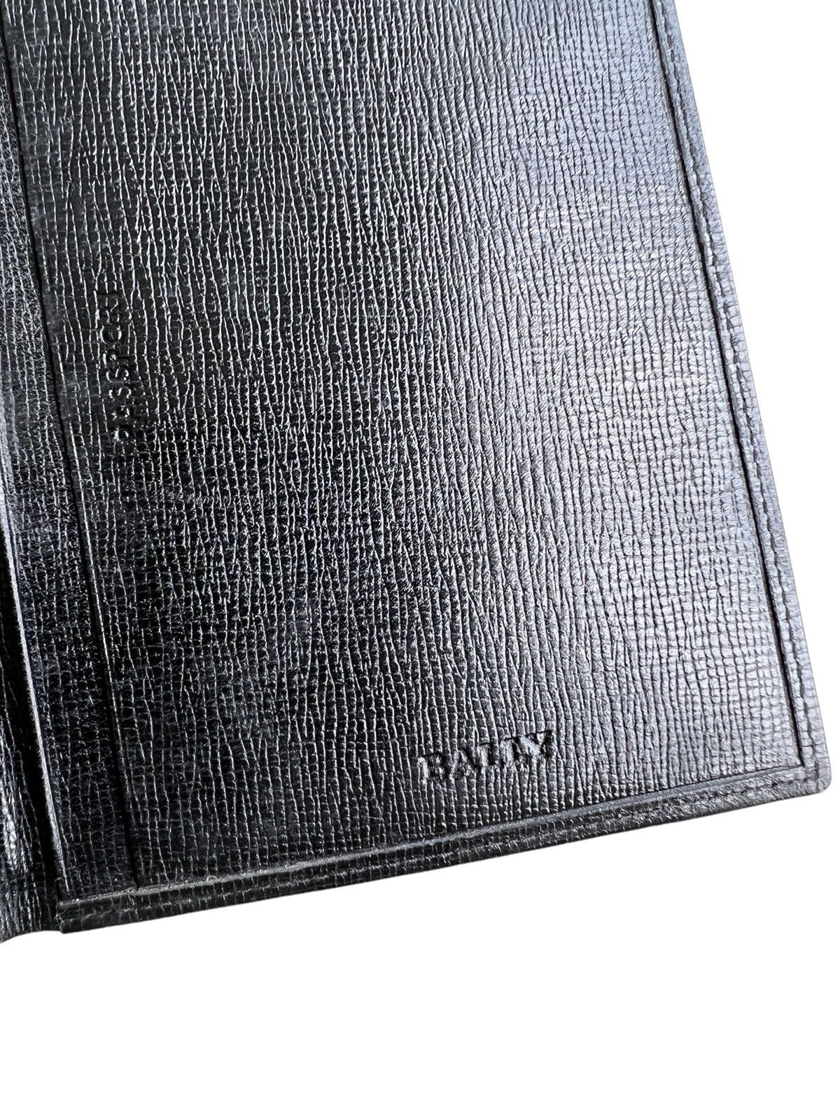 Bally OG Bally Minimal Black Leather Utility Passport & Wallets Size ONE SIZE - 8 Thumbnail