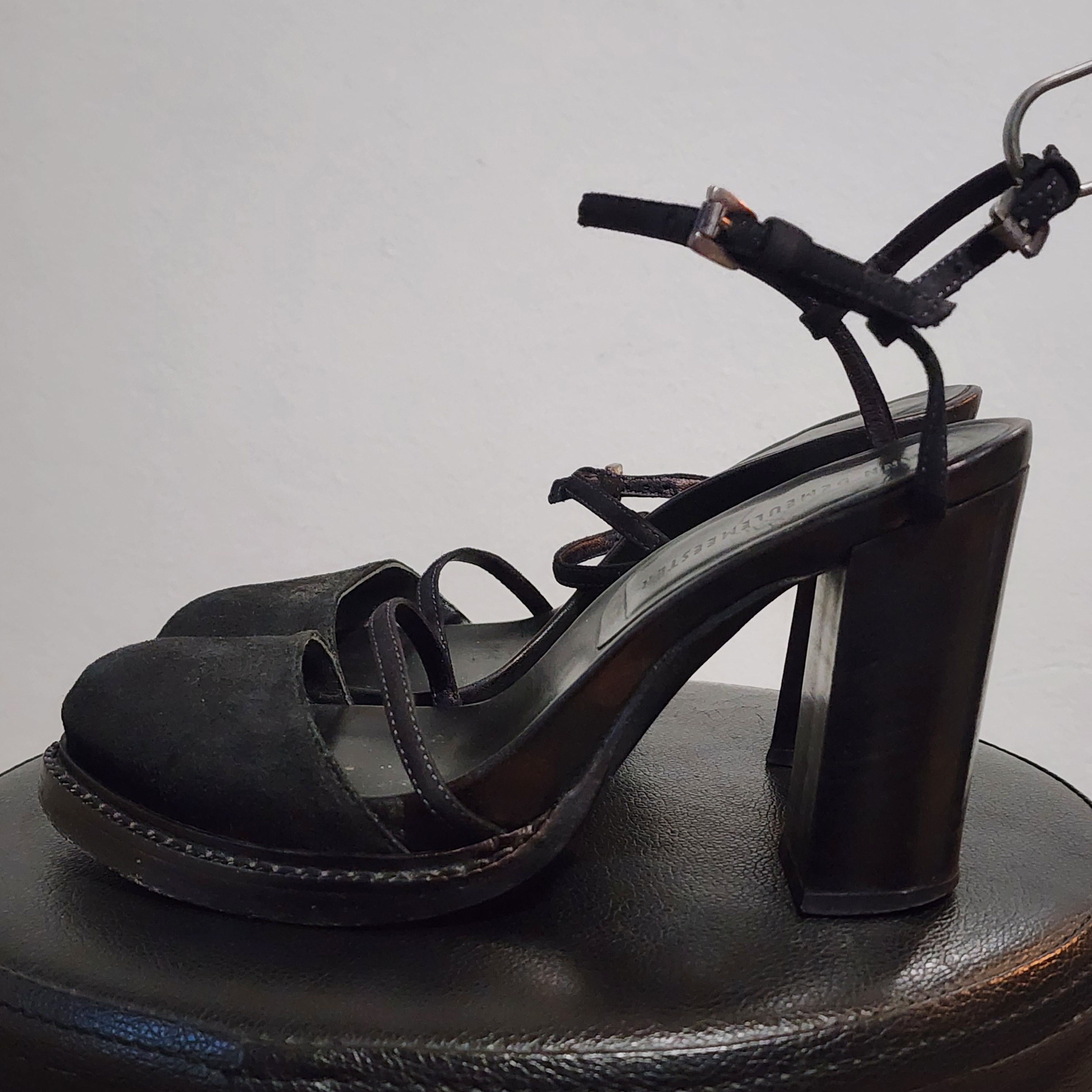 Ann Demeulemeester Heeled leather sandals Size US 6 / IT 36 - 1 Thumbnail