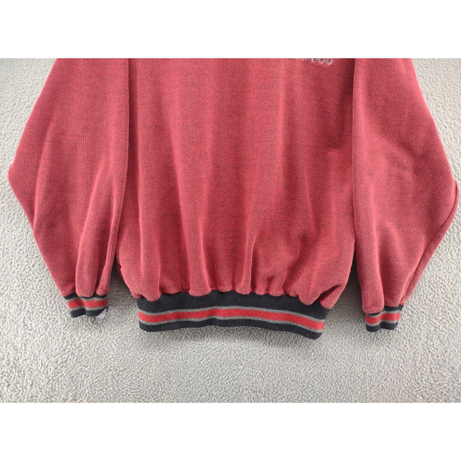 Vintage VINTAGE 90s Polaris Skidoo Embroidered 1/4 Zip Sweatshirt SZ L USA Size US L / EU 52-54 / 3 - 3 Thumbnail