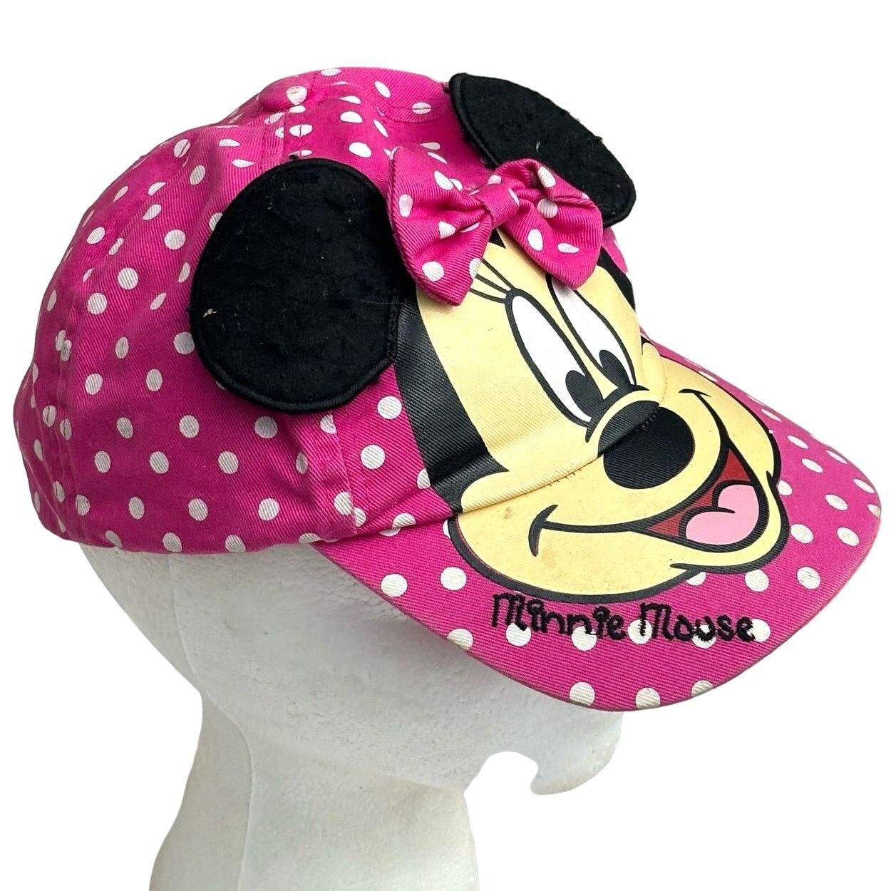 Disney Pink Disney Minnie Mouse Hat Size ONE SIZE - 2 Thumbnail