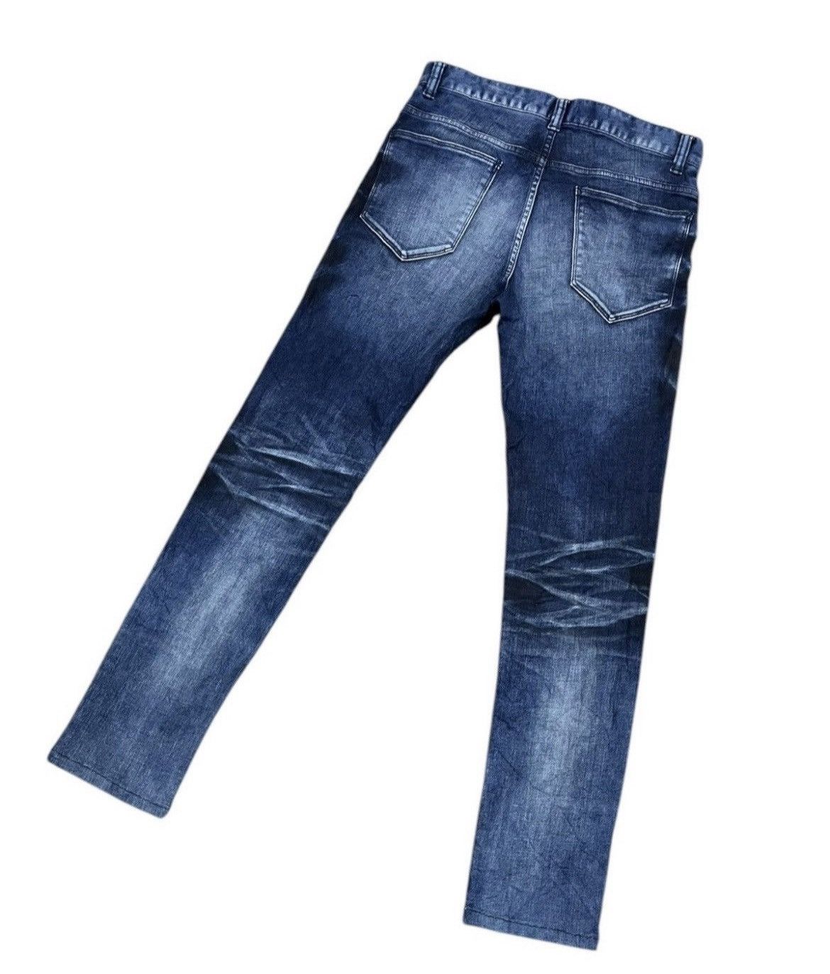 If Six Was Nine Semantic Japanese Brand Stonewash Jeans Size US 30 / EU 46 - 8 Thumbnail