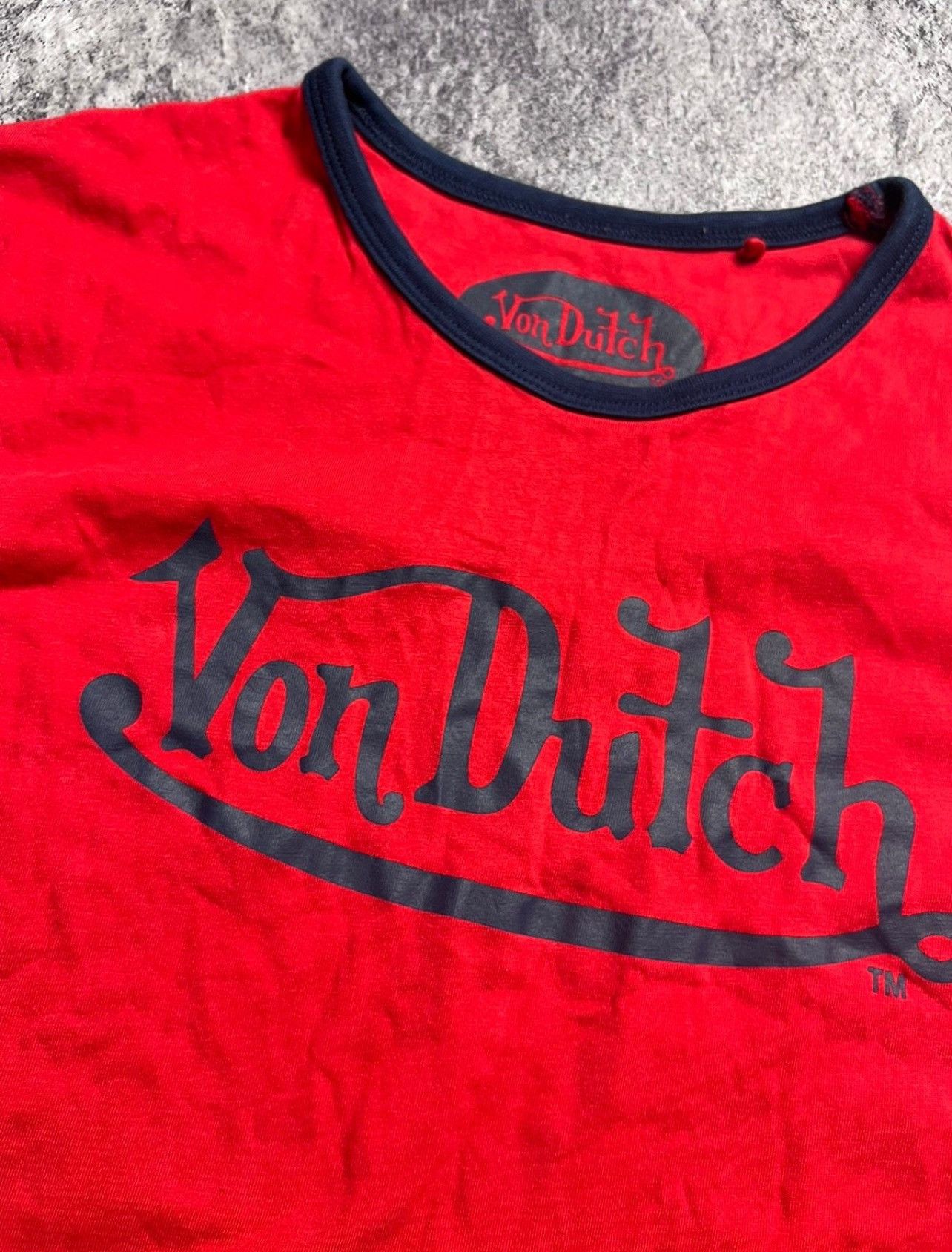 Von Dutch Y2K Von Dutch motorcycle vintage big logo Japan style tee Size US S / EU 44-46 / 1 - 2 Thumbnail