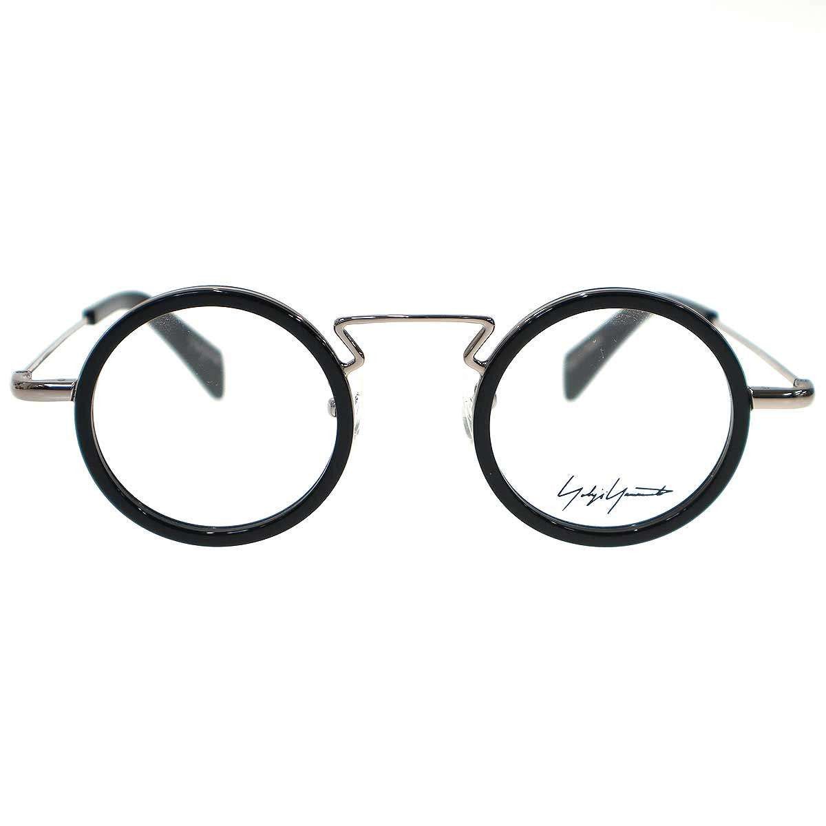 Yohji Yamamoto Yohji Yamamoto Round Frame Glasses YY1003 Size ONE SIZE - 2 Thumbnail