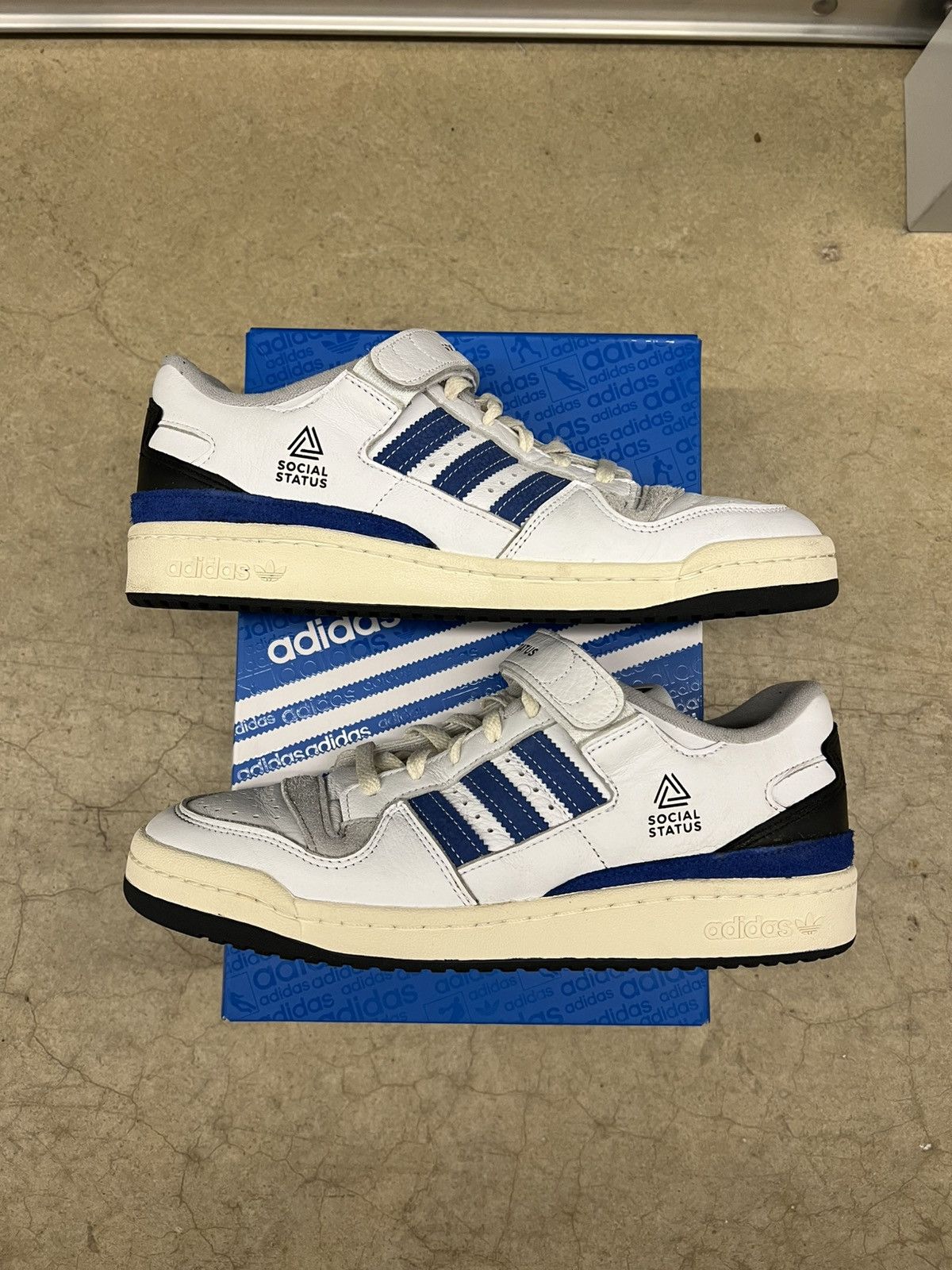 Adidas Adidas Forum Low x Social Status White Size 9.5 Size US 9.5 / EU 42-43 - 2 Thumbnail