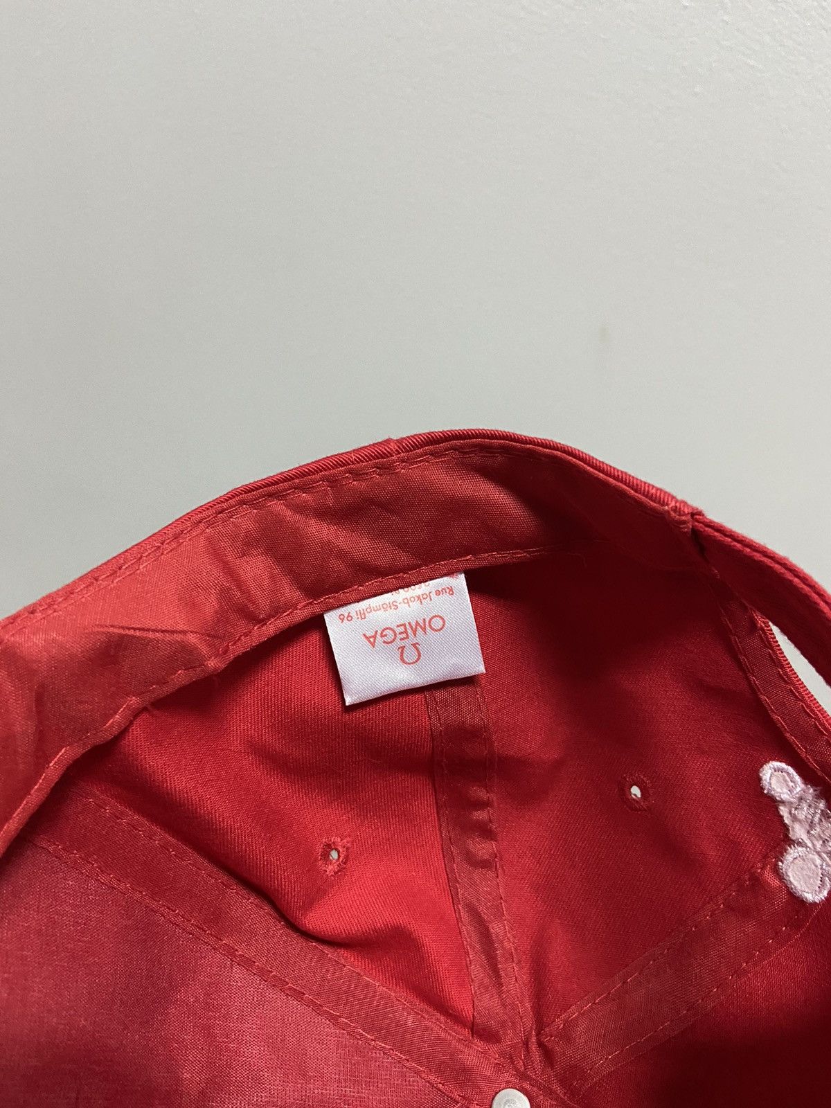 Omega Omega big logo cap vintage Size ONE SIZE - 7 Thumbnail