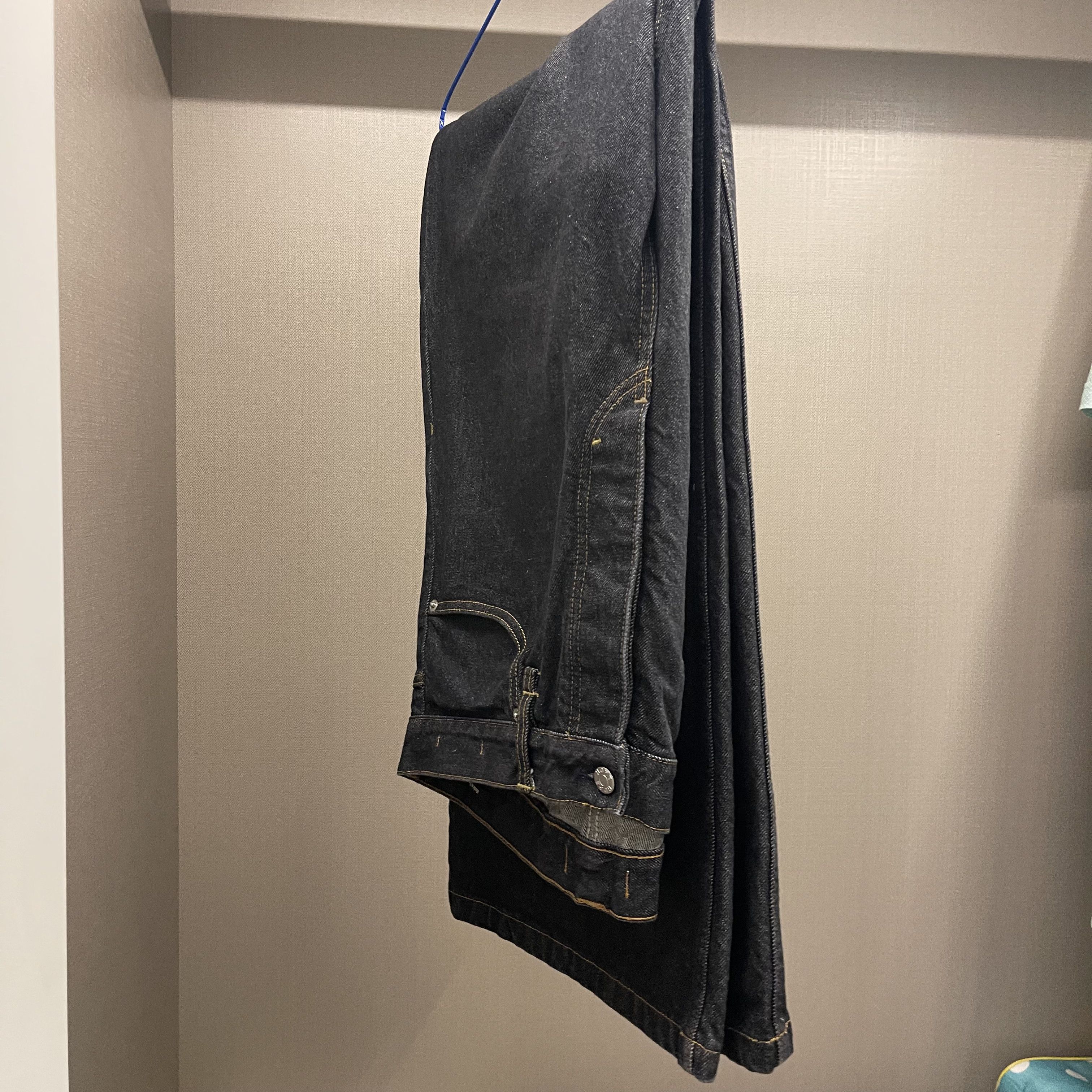 Hope Hope Stockholm Denim Wide Legged Jeans Navy Size US 36 / EU 52 - 3 Thumbnail