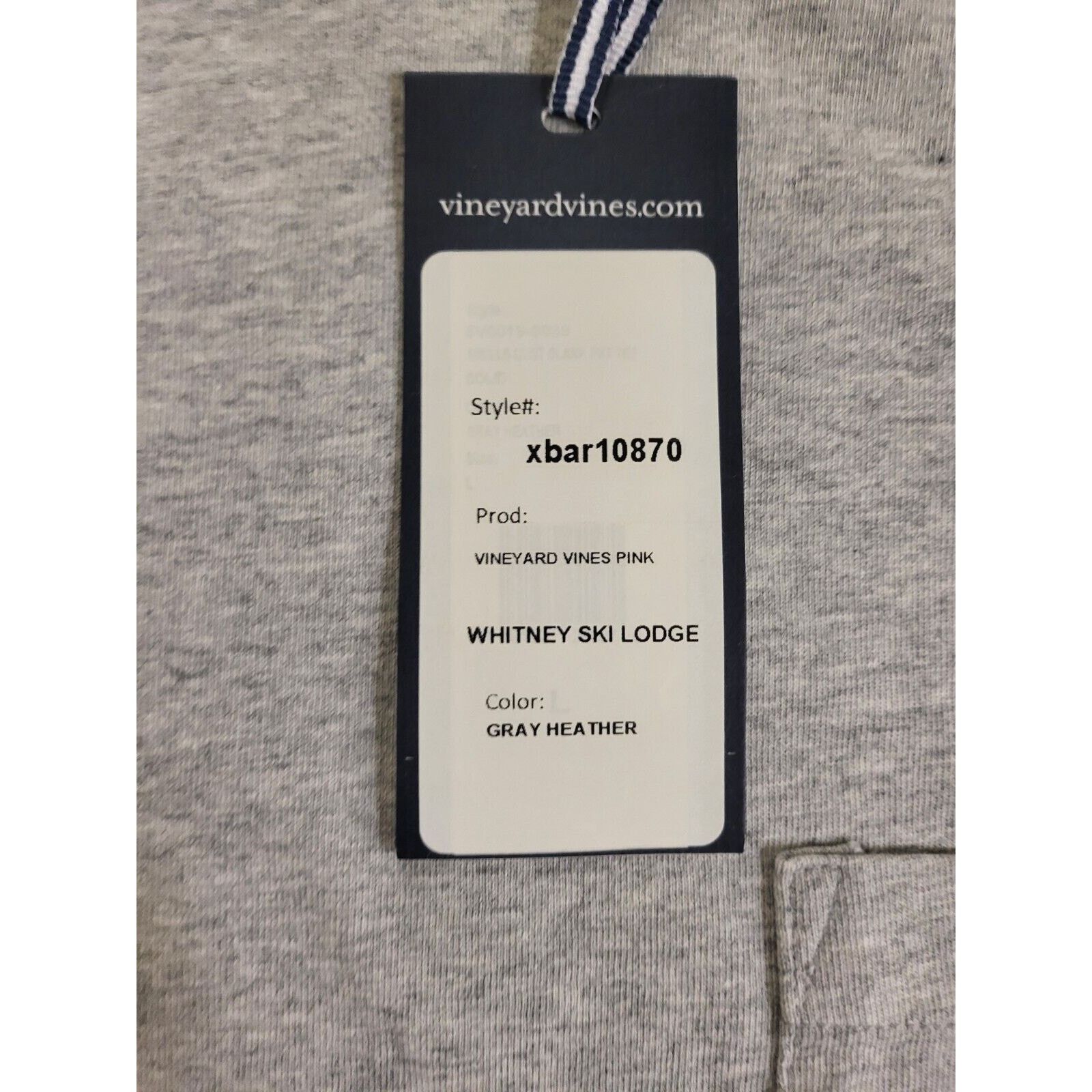 Vineyard Vines Vineyard VINES Pink Whitney Barstool Ski Lodge Long Sleeve Size US L / EU 52-54 / 3 - 7 Thumbnail