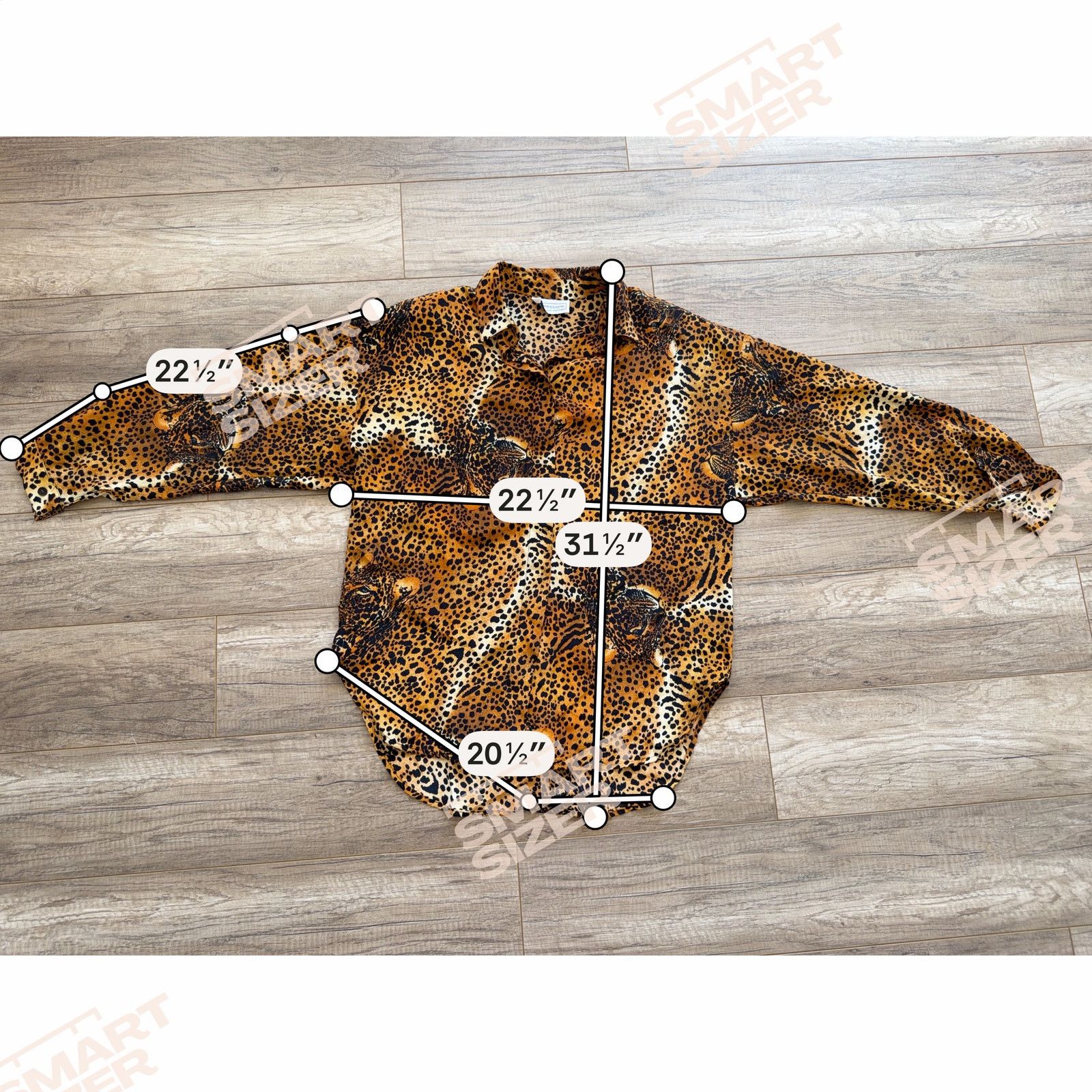 Vintage Vintage Cat Leopard Print Retro Top Buttondown Animal Size L / US 10 / IT 46 - 6 Thumbnail