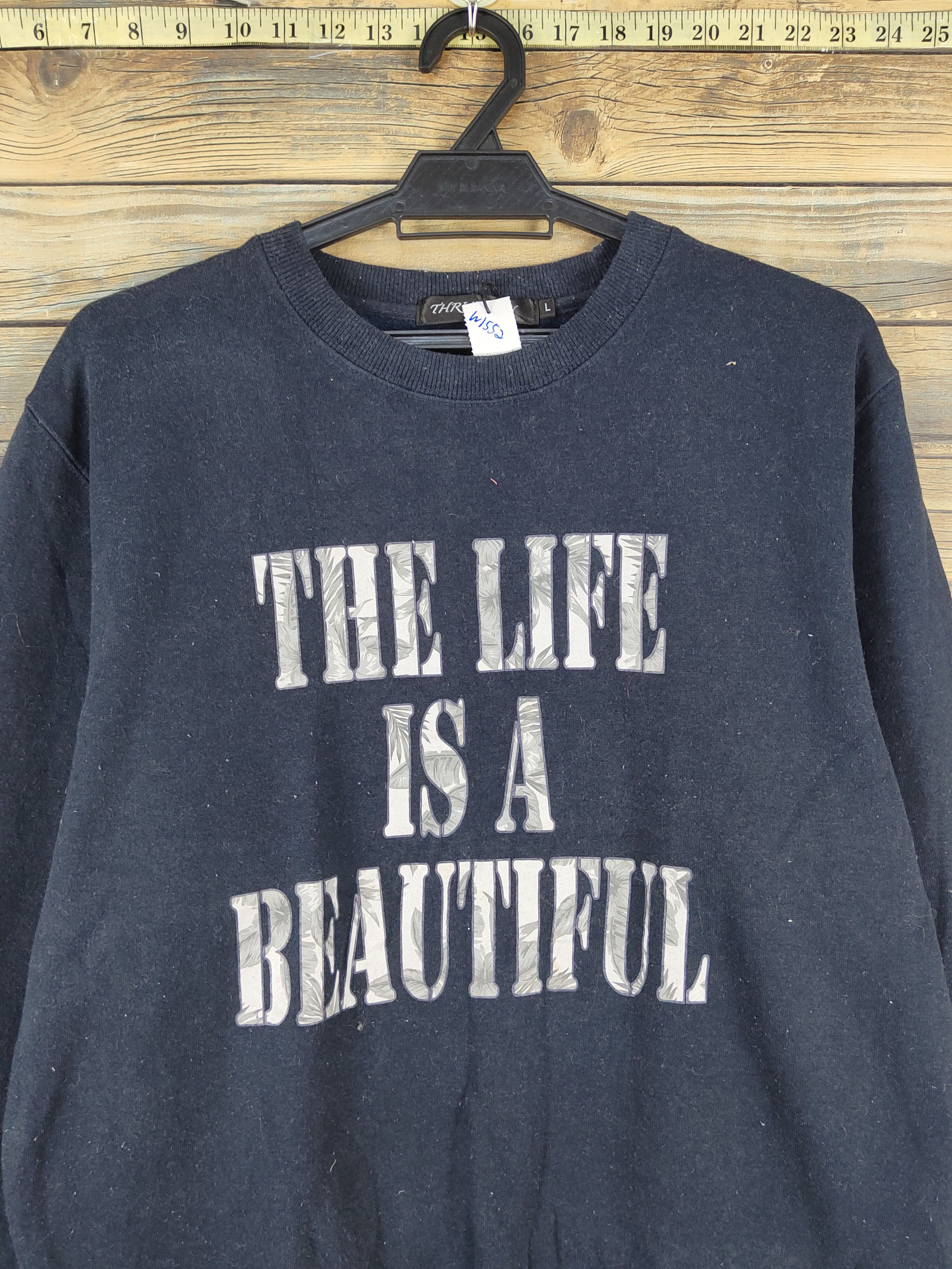 Japanese Brand × Vintage Thruxton Navy Sweatshirts #W1552 Size US M / EU 48-50 / 2 - 2 Thumbnail