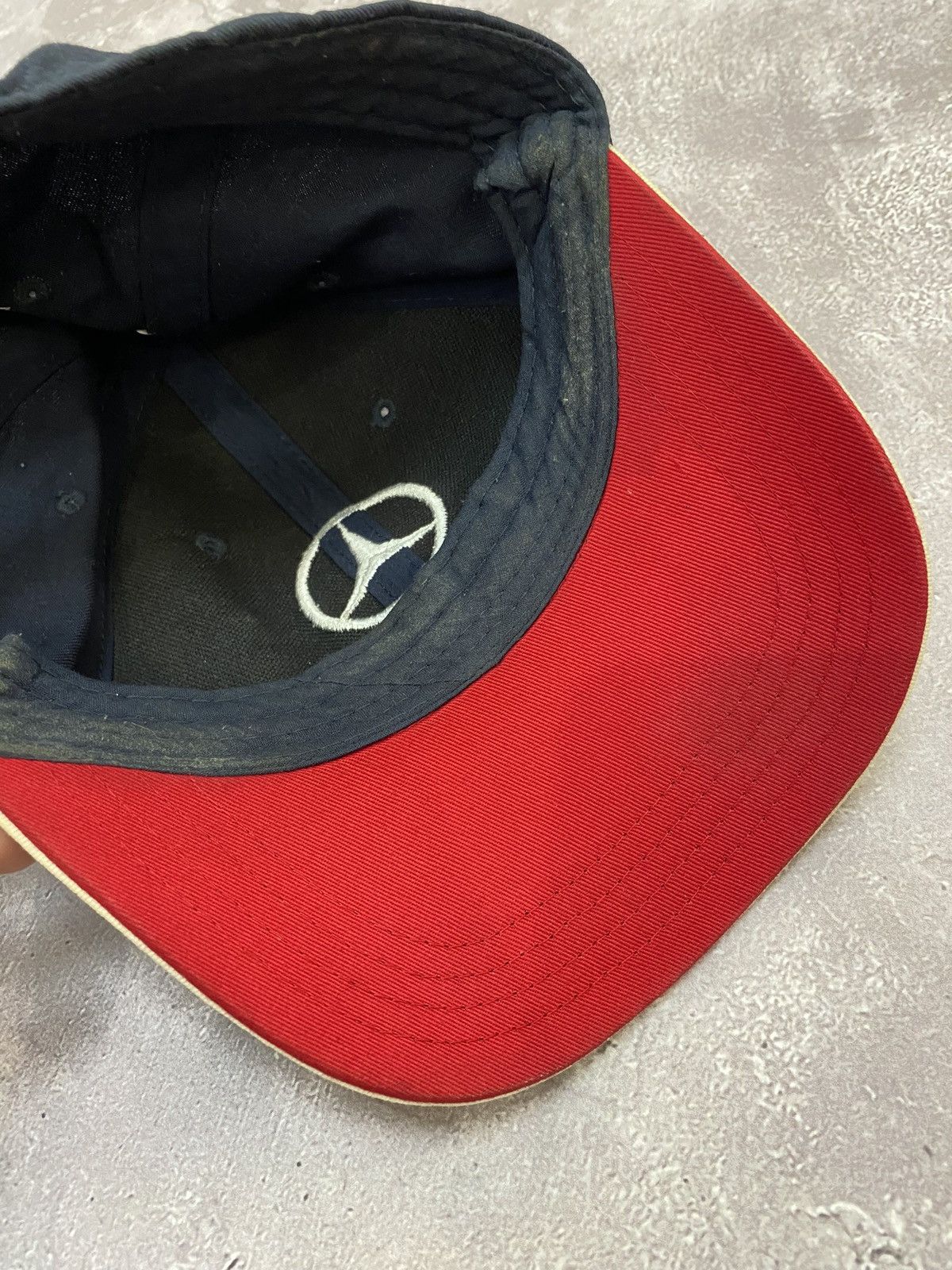 Mercedes-Benz Vintage Mercedes Benz Embroidered Cap F1 Hamilton Size ONE SIZE - 4 Thumbnail