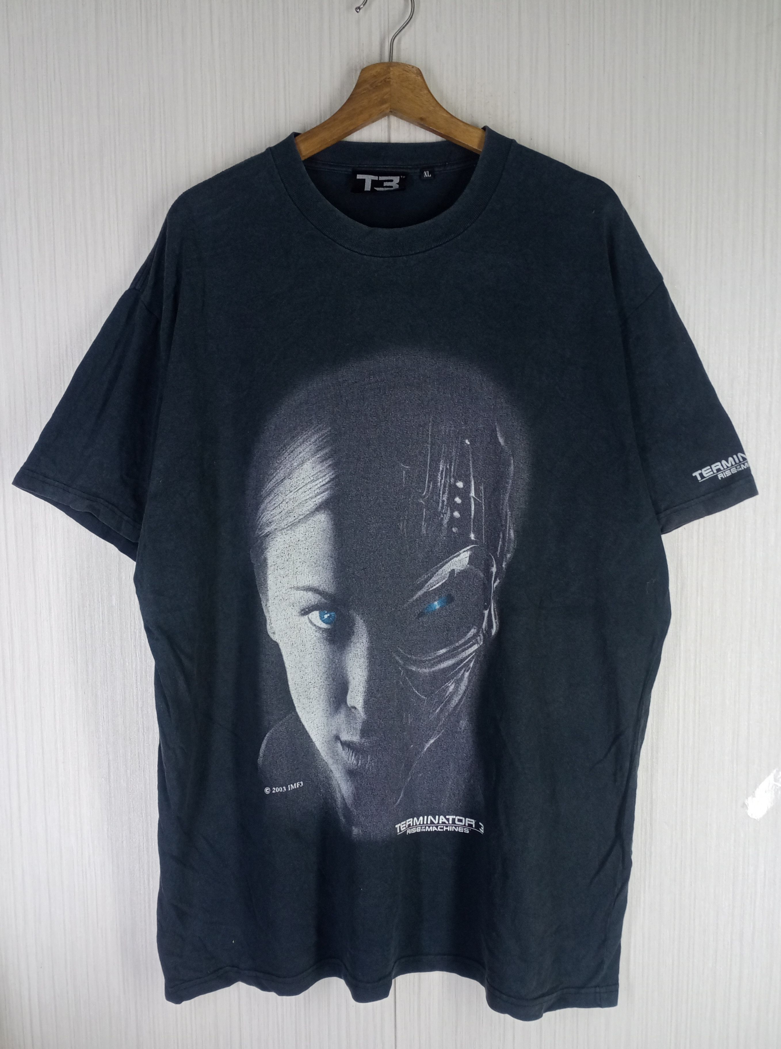 Vintage Rare Vintage Terminator 3 Rise Of The Machines Tee Size US XL / EU 56 / 4 - 1 Thumbnail