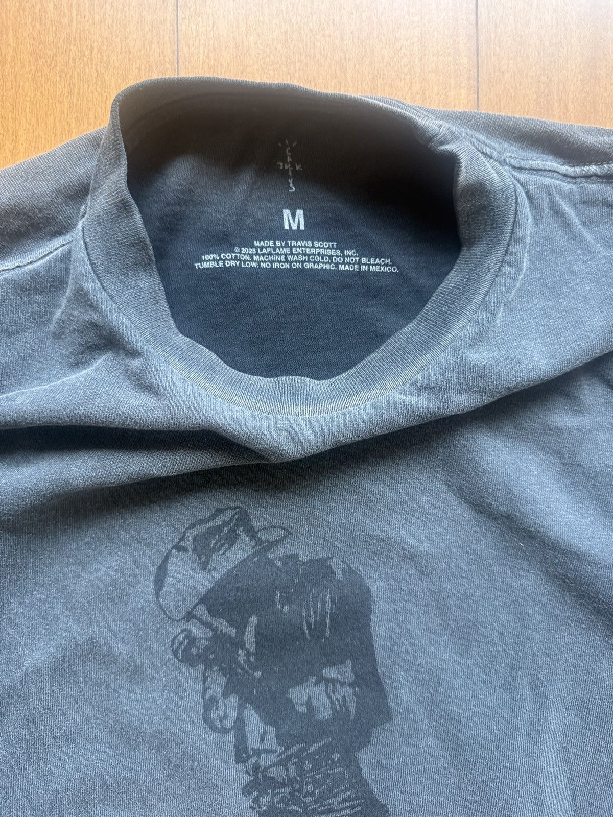 Travis Scott Custom Sun Faded Rodeo 10 years Cowboy shirt Size US M / EU 48-50 / 2 - 4 Thumbnail