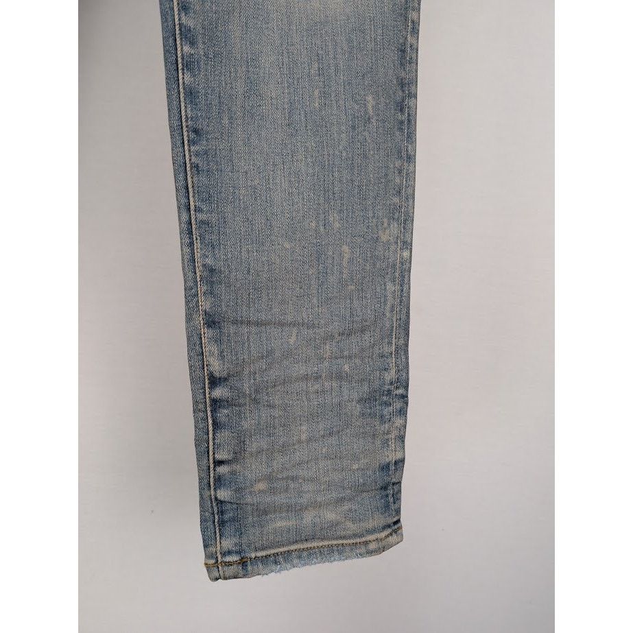 Amiri o1rshd1 Q:2 / Denim Repair Thrasher Jeans in Clay Indigo Size US 32 / EU 48 - 5 Thumbnail