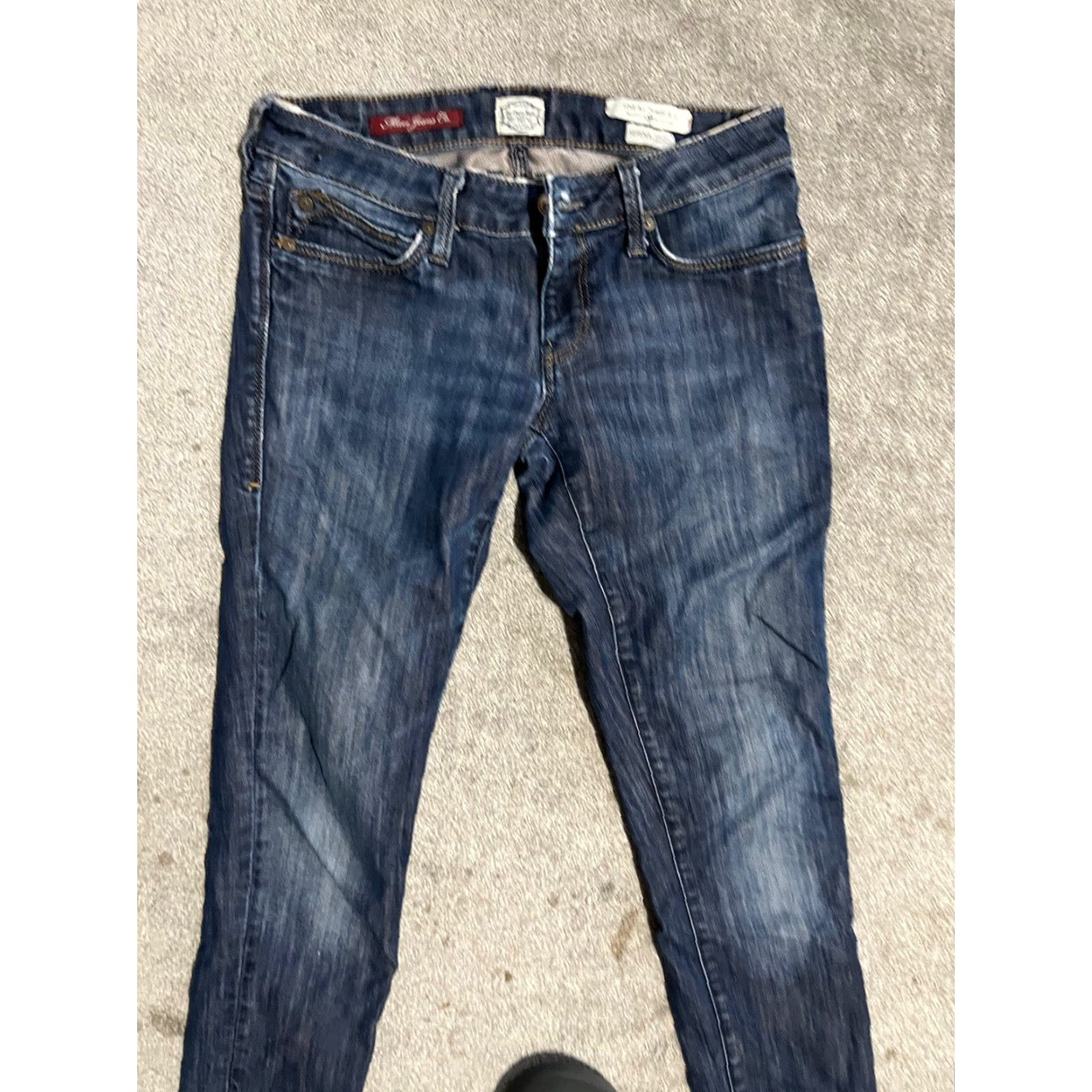Mavi Mavi Jeans Women’s 28x30 Serena Low Rise Skinny Stretch Blue Denim Size 28" / US 6 / IT 42 - 2 Thumbnail