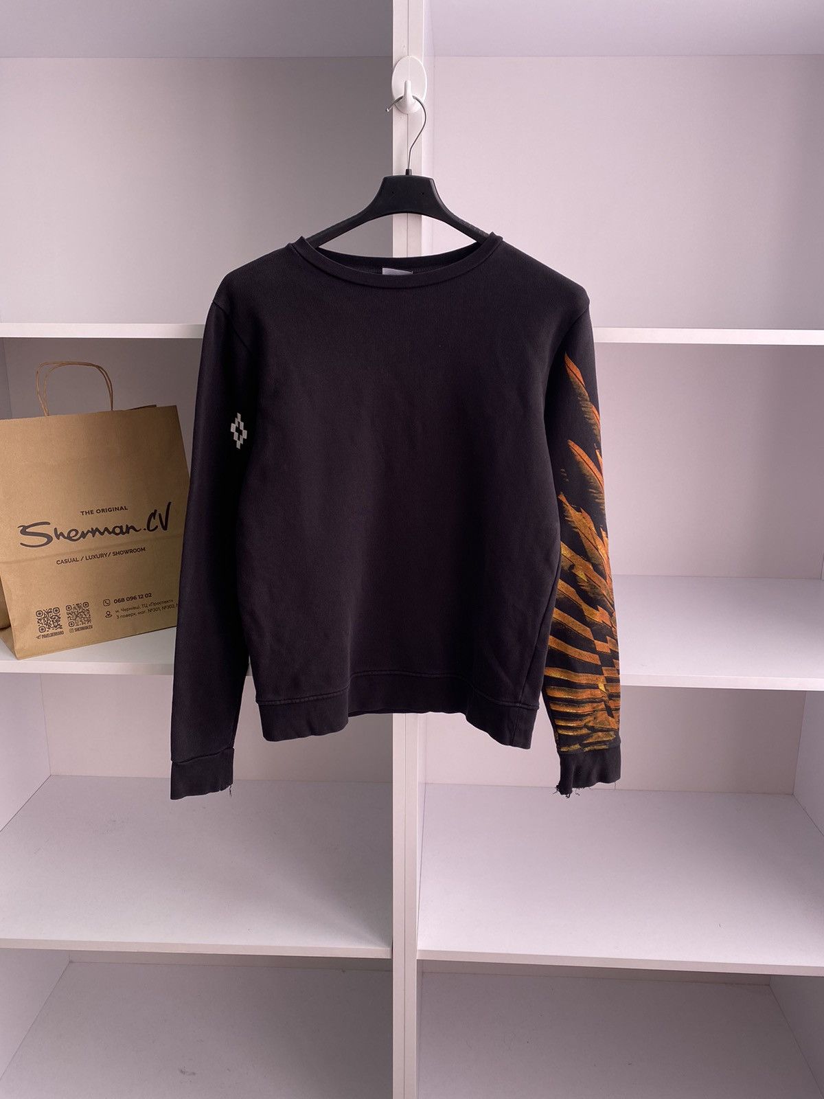 Designer × Marcelo Burlon × Vintage Vintage Marcelo Burlon County Of Milan Crew Neck sweatshirt Size US S / EU 44-46 / 1 - 2 Thumbnail