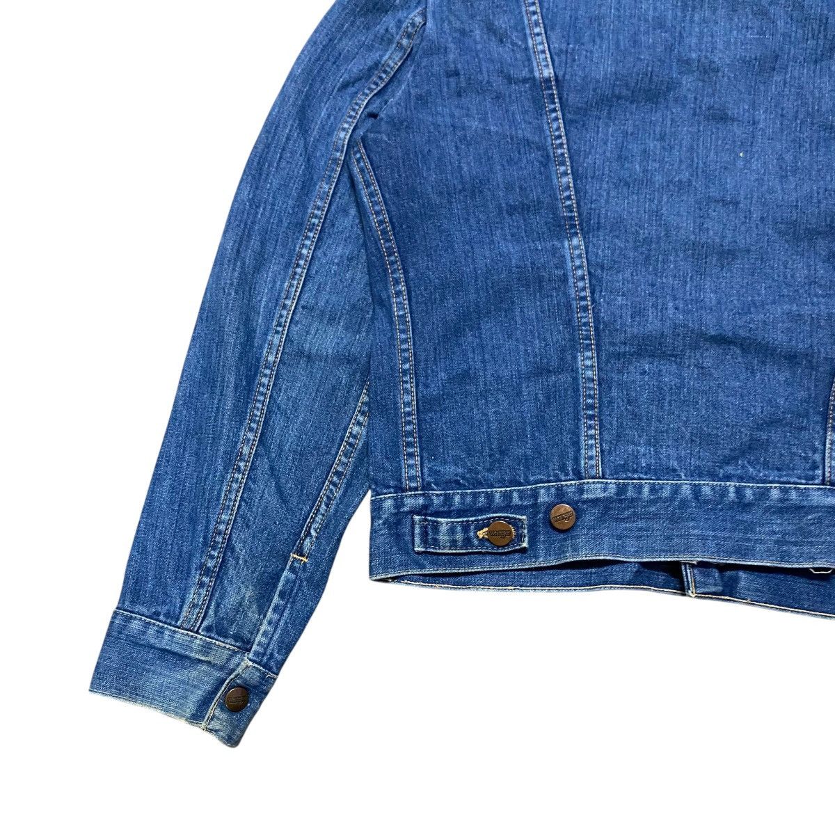 Wrangler Vintage 70s Wrangler Denim Trucker Jacket Lot 12002 Size US M / EU 48-50 / 2 - 12 Thumbnail