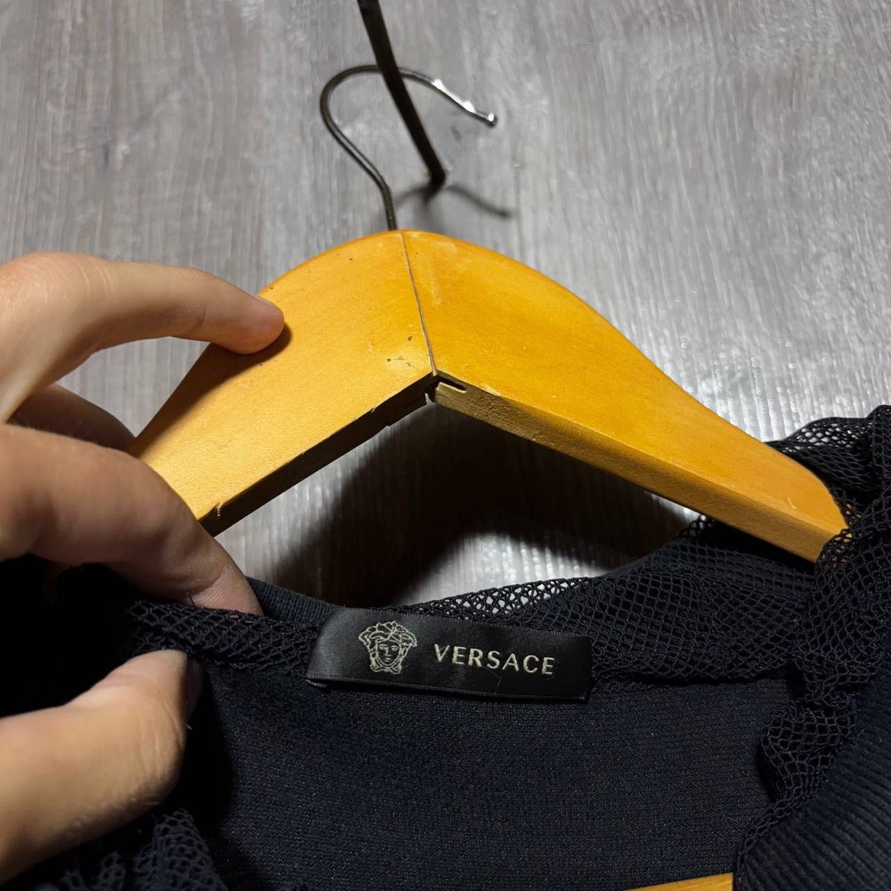 Versace Versace Velour Medusa Hoodie Sweatshirt XS Unisex Size US XS / EU 42 / 0 - 5 Thumbnail