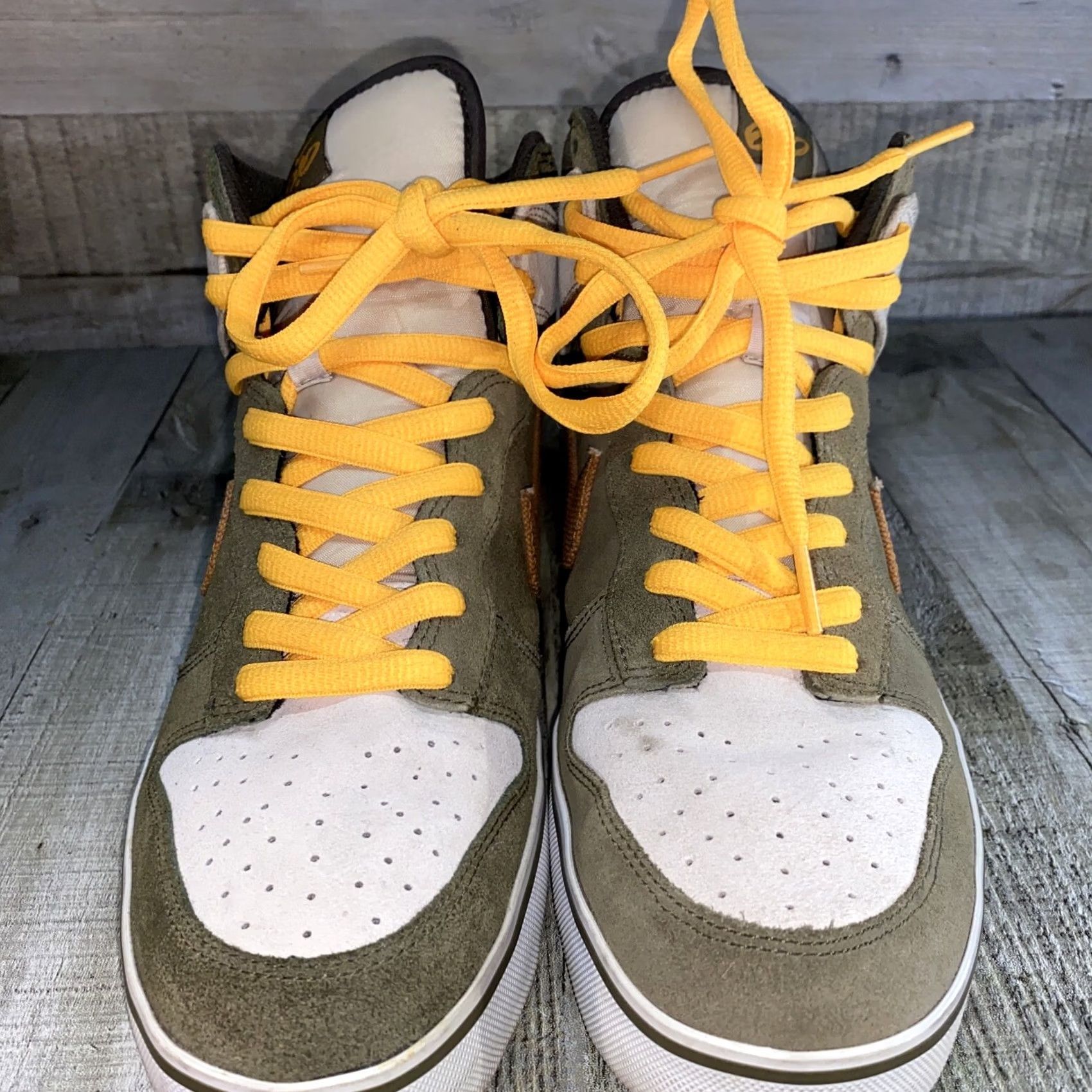 Nike Nike Dunk SE High Iguana Bronze Sneaker Mens 10/10.5 Multicolor High Top Nike Dunk se high Iguana Bronze Size US 9 / EU 42 - 2 Thumbnail